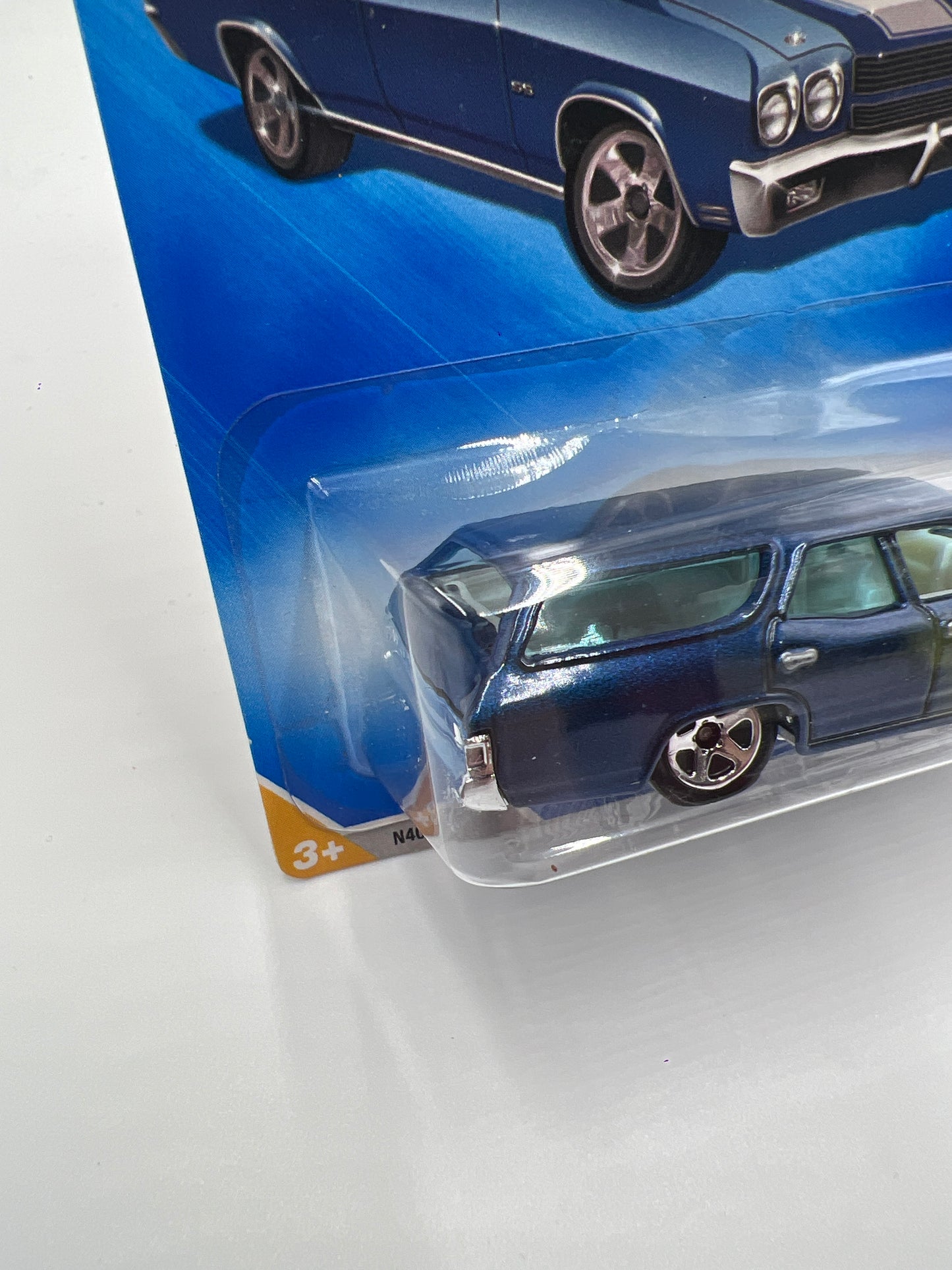 2009 Hot Wheels New Models #19 70 Chevelle SS Wagon Blue 10i