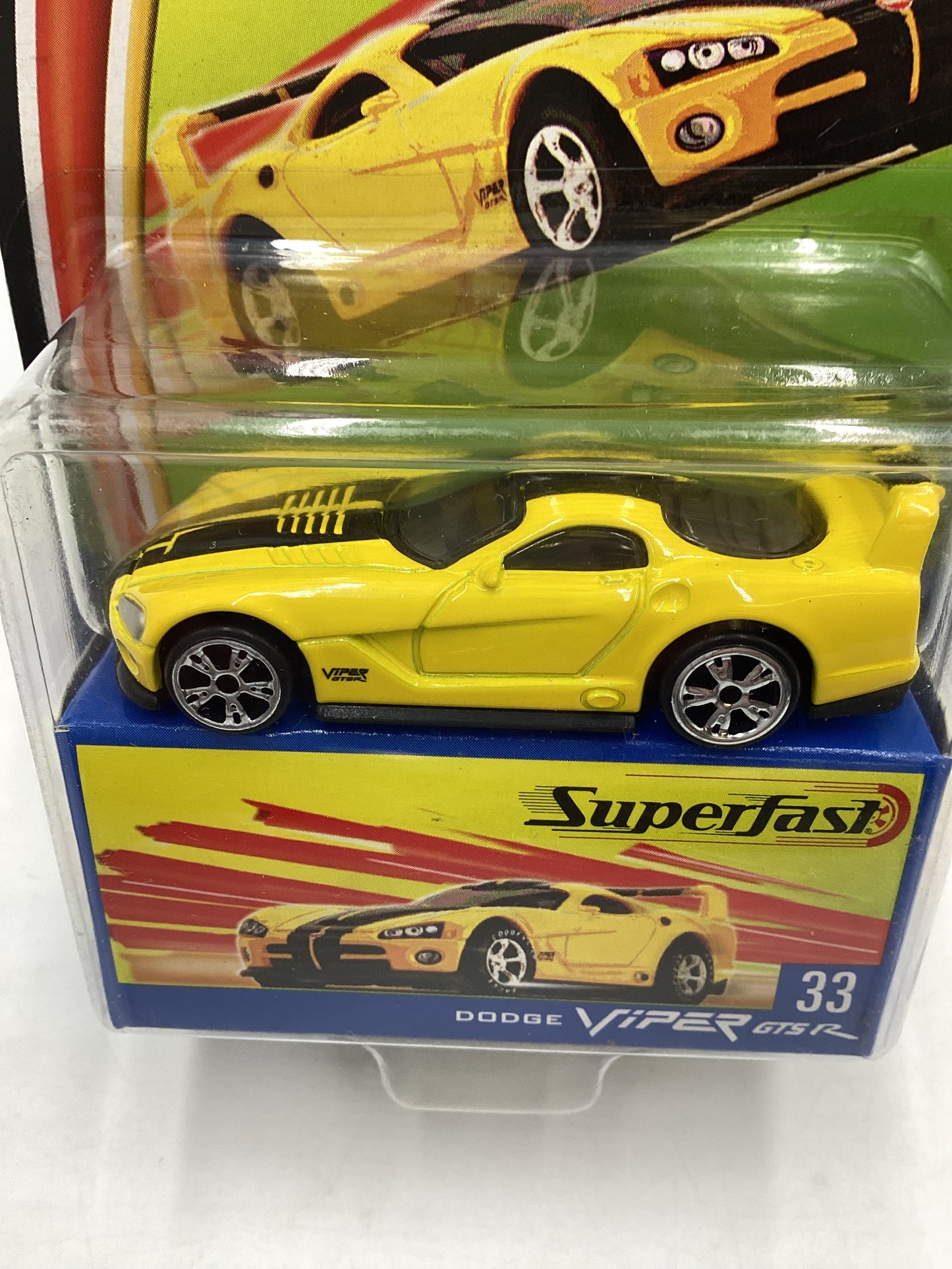 Matchbox Superfast #33 Dodge Viper GTSR Yellow 170G