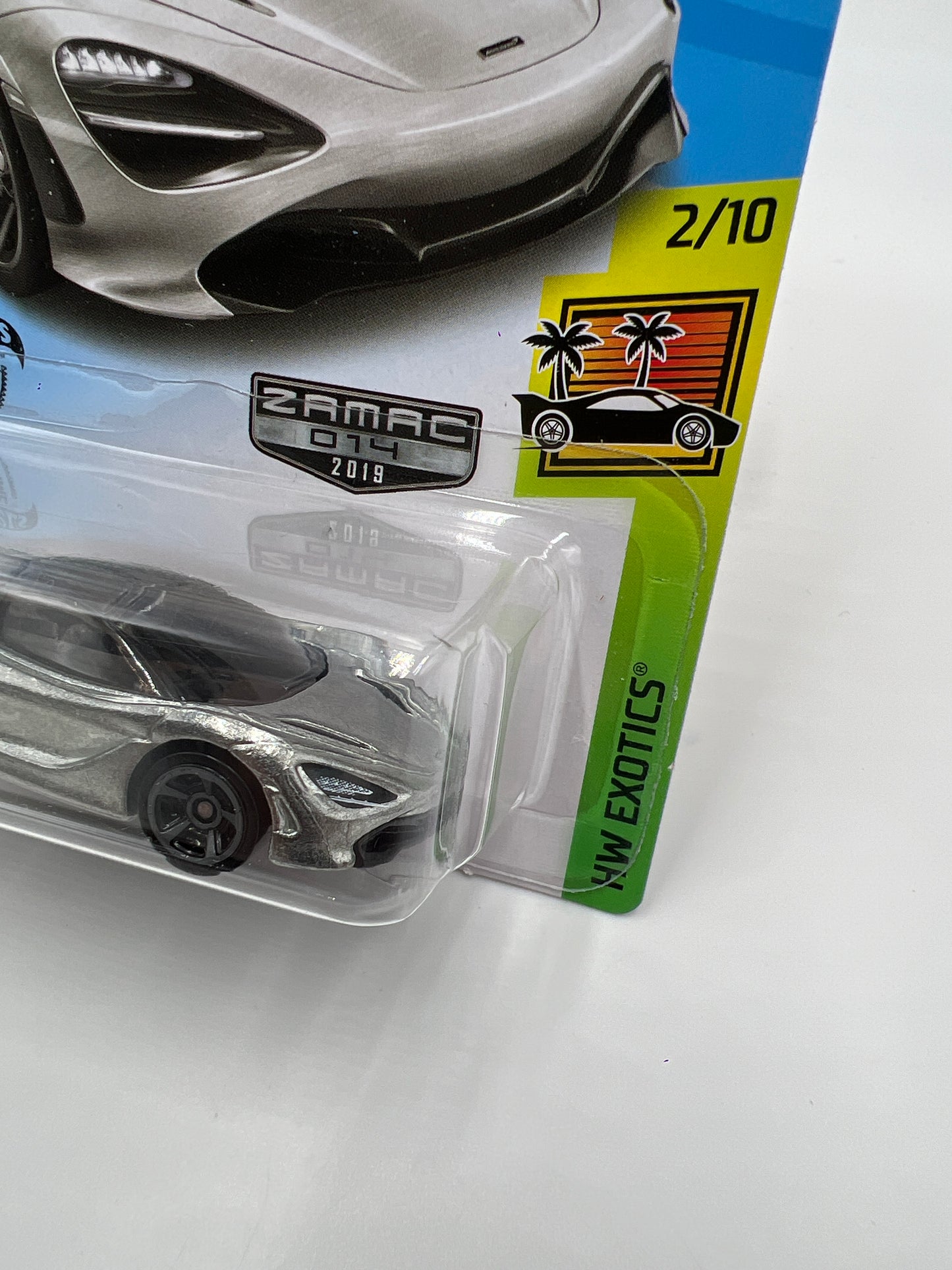 2019 Hot Wheels Walmart Exclusive Zamac 14 #221 McLaren 720S