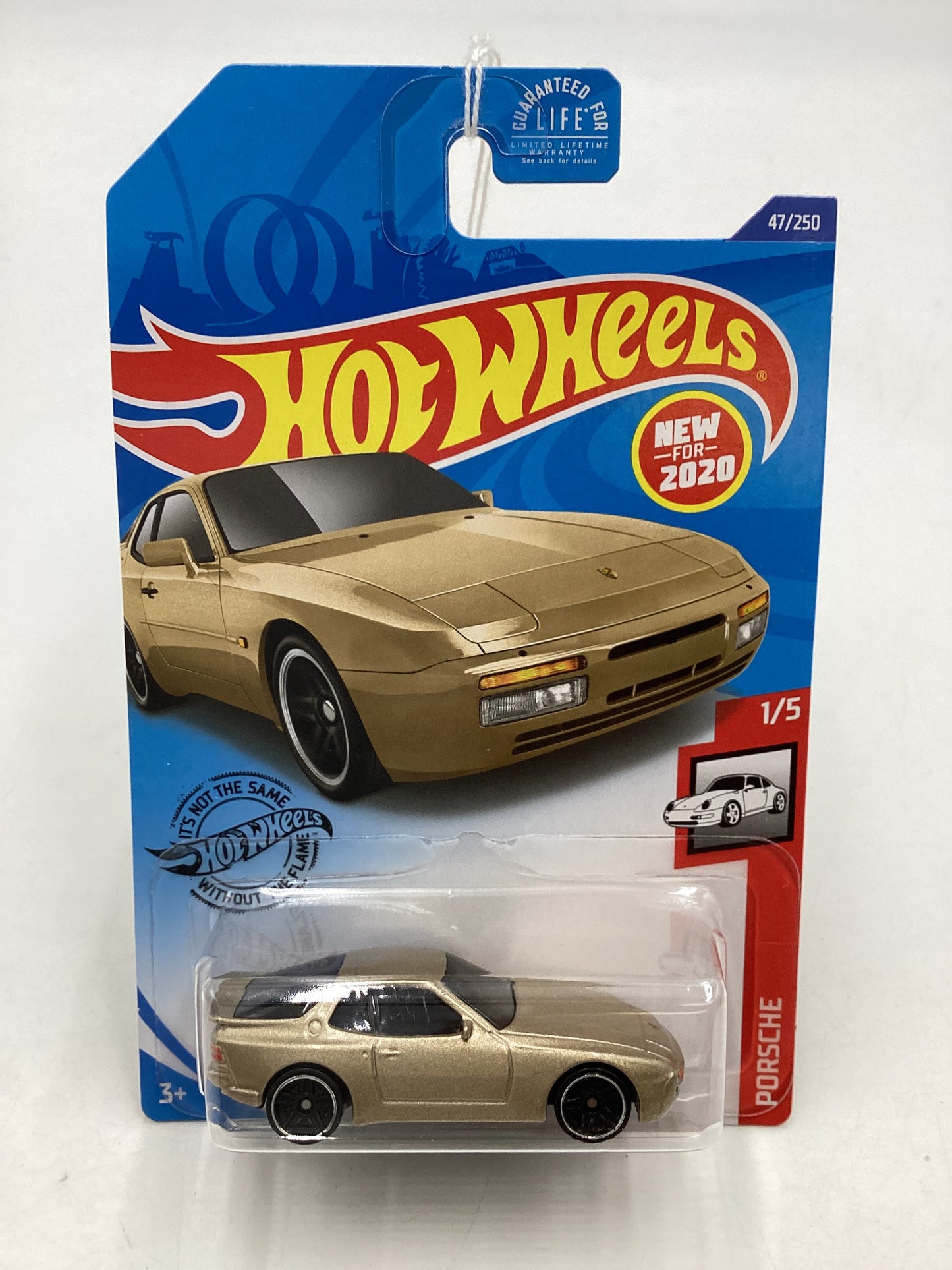 2020 Hot Wheels #047 89 Porsche 944 Turbo Gold 99A