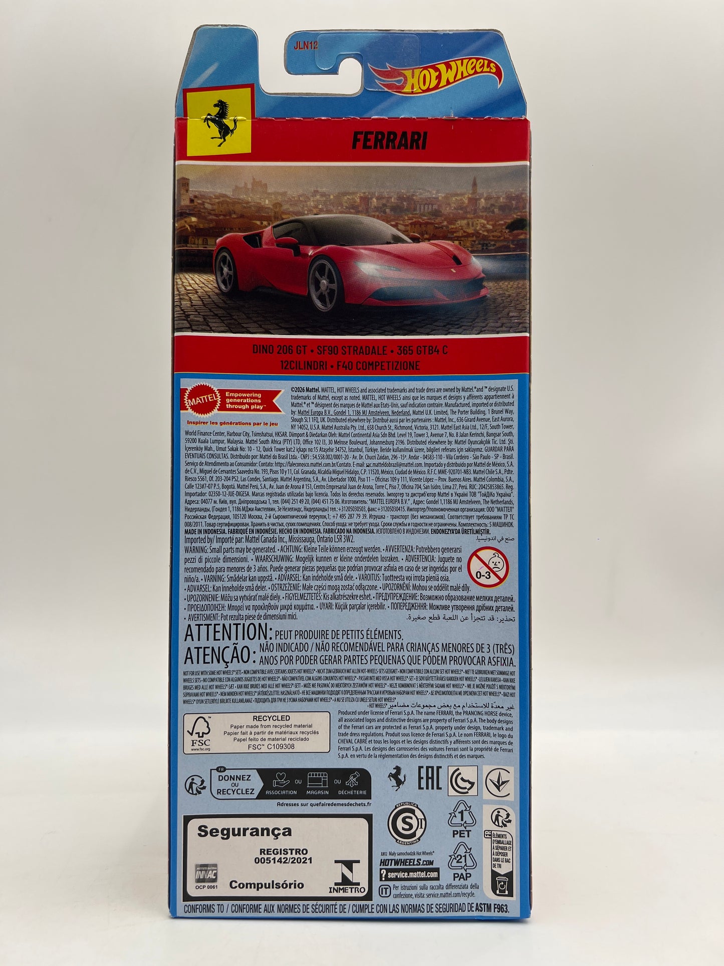 2026 Hot Wheels Ferrari 5 Pack