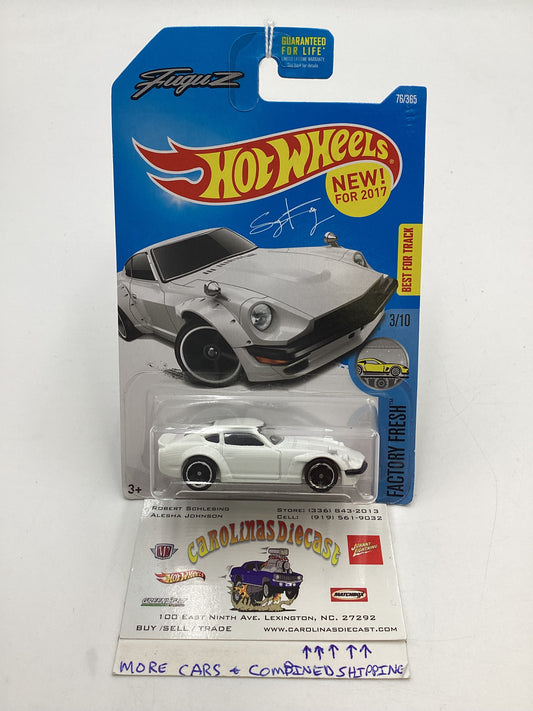2017 Hot Wheels Factory Fresh #76 Custom Datsun 240Z White 88G