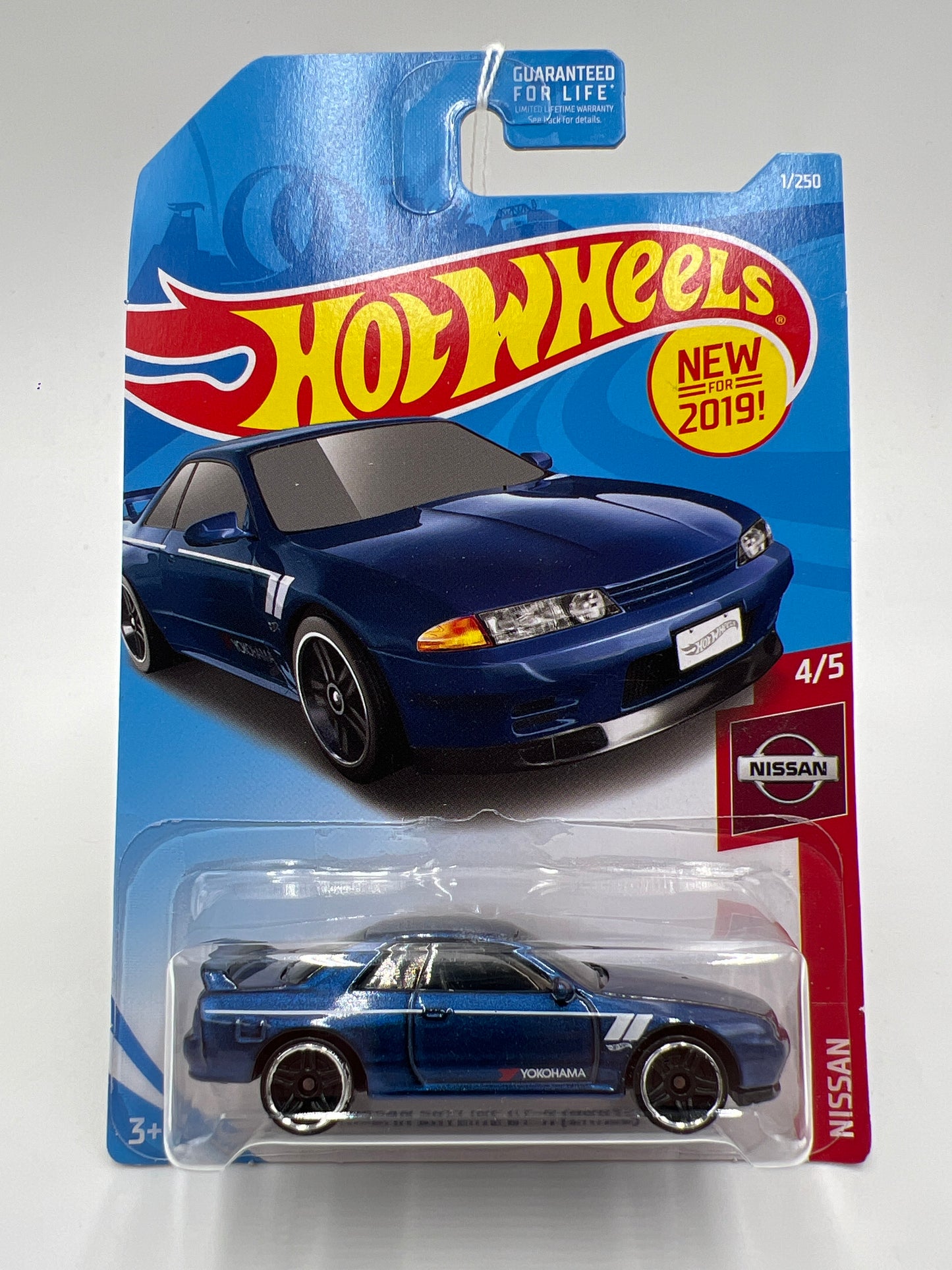 2019 Hot Wheels #1 Nissan Skyline GT-R BNR32 R32 Blue 82B