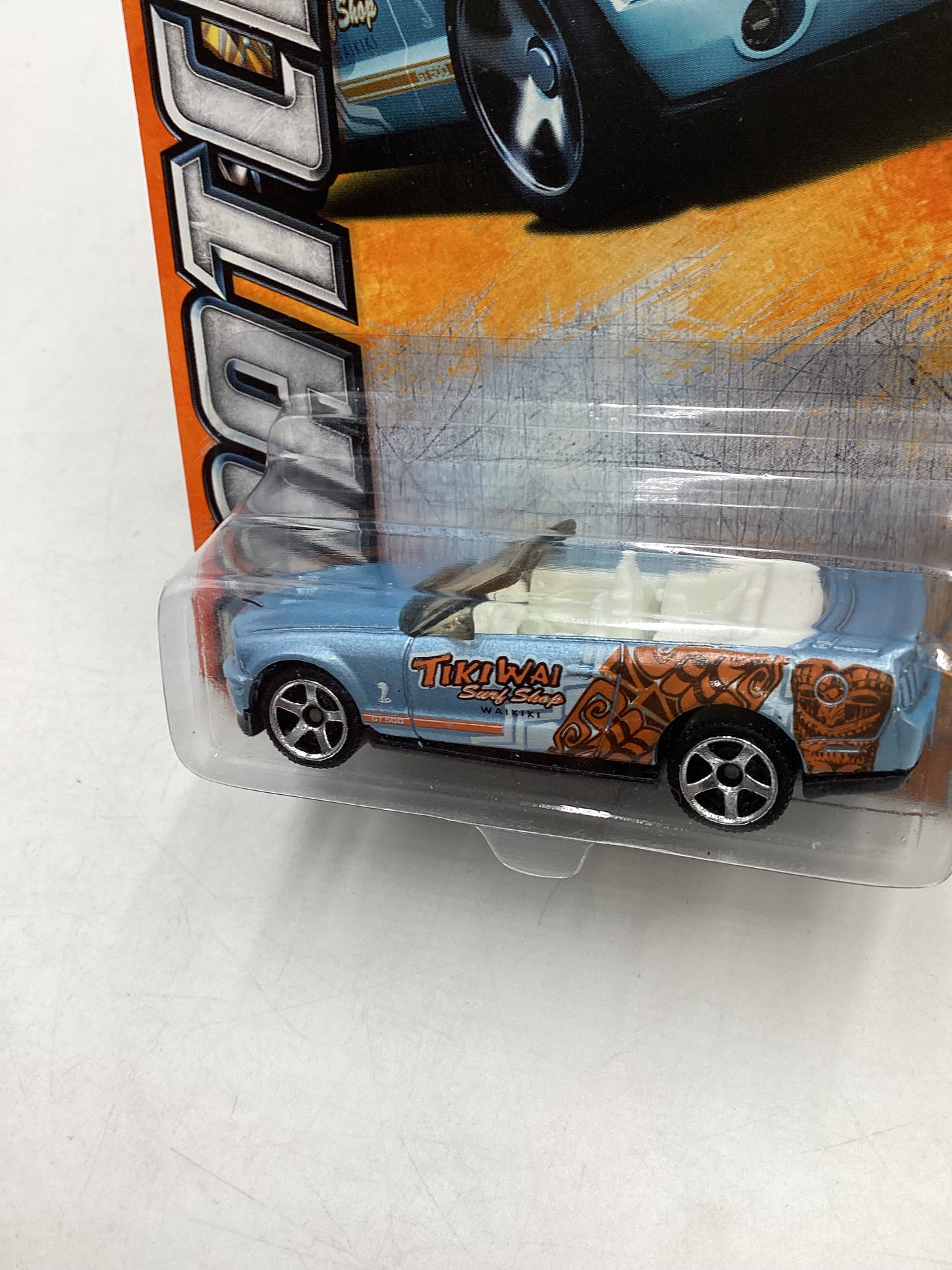 Matchbox MBX Beach #6 Ford Shelby GT500 Light Blue 208E