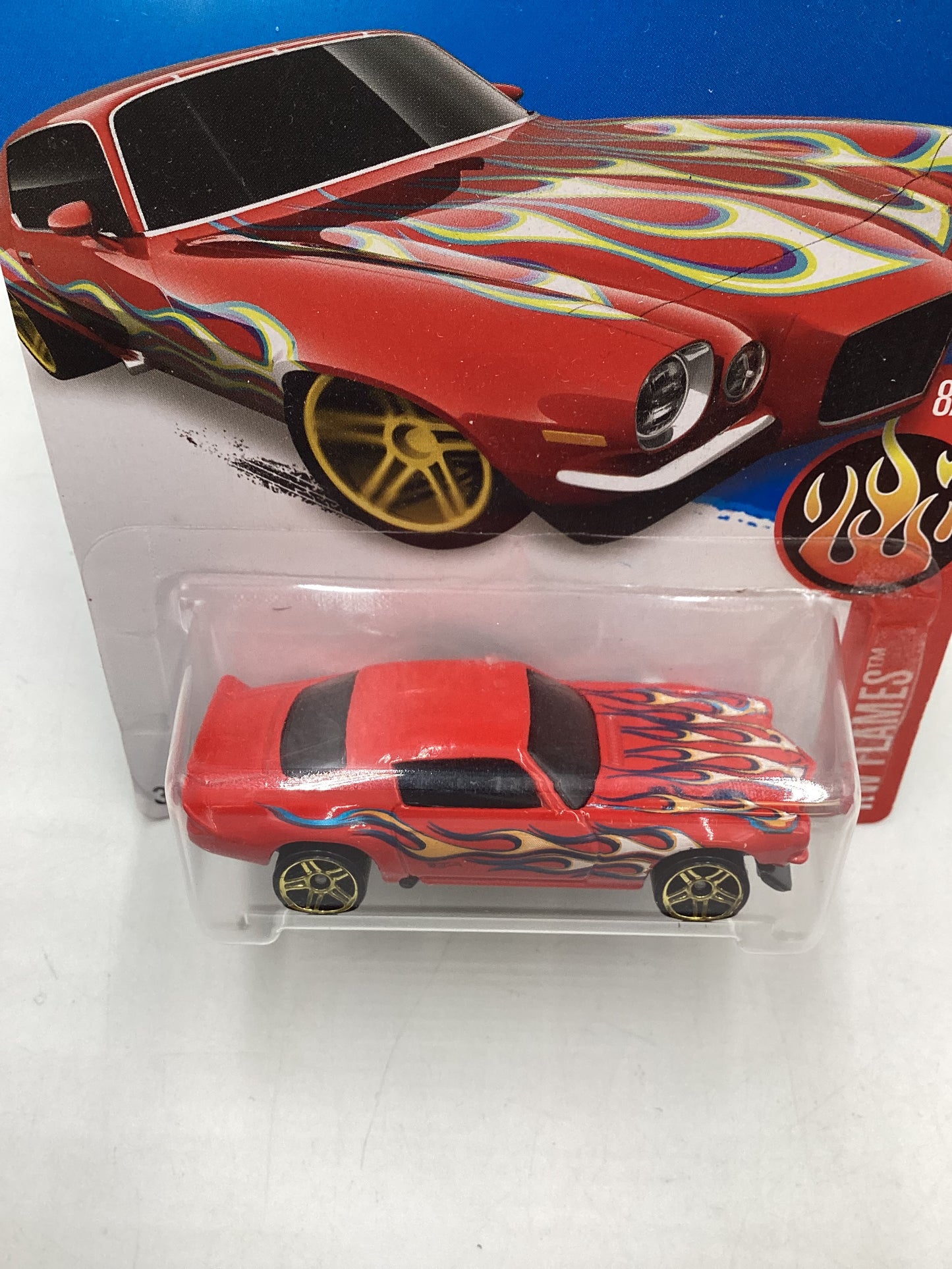 2016 Hot wheels #98 Red 70 Camaro 3A