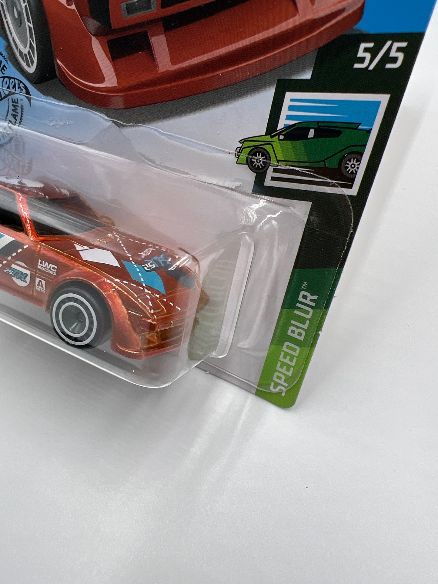 2020 Hot Wheels Factory Sealed Super Treasure Hunt #130 Mazda RX-7 Orange W/Protector