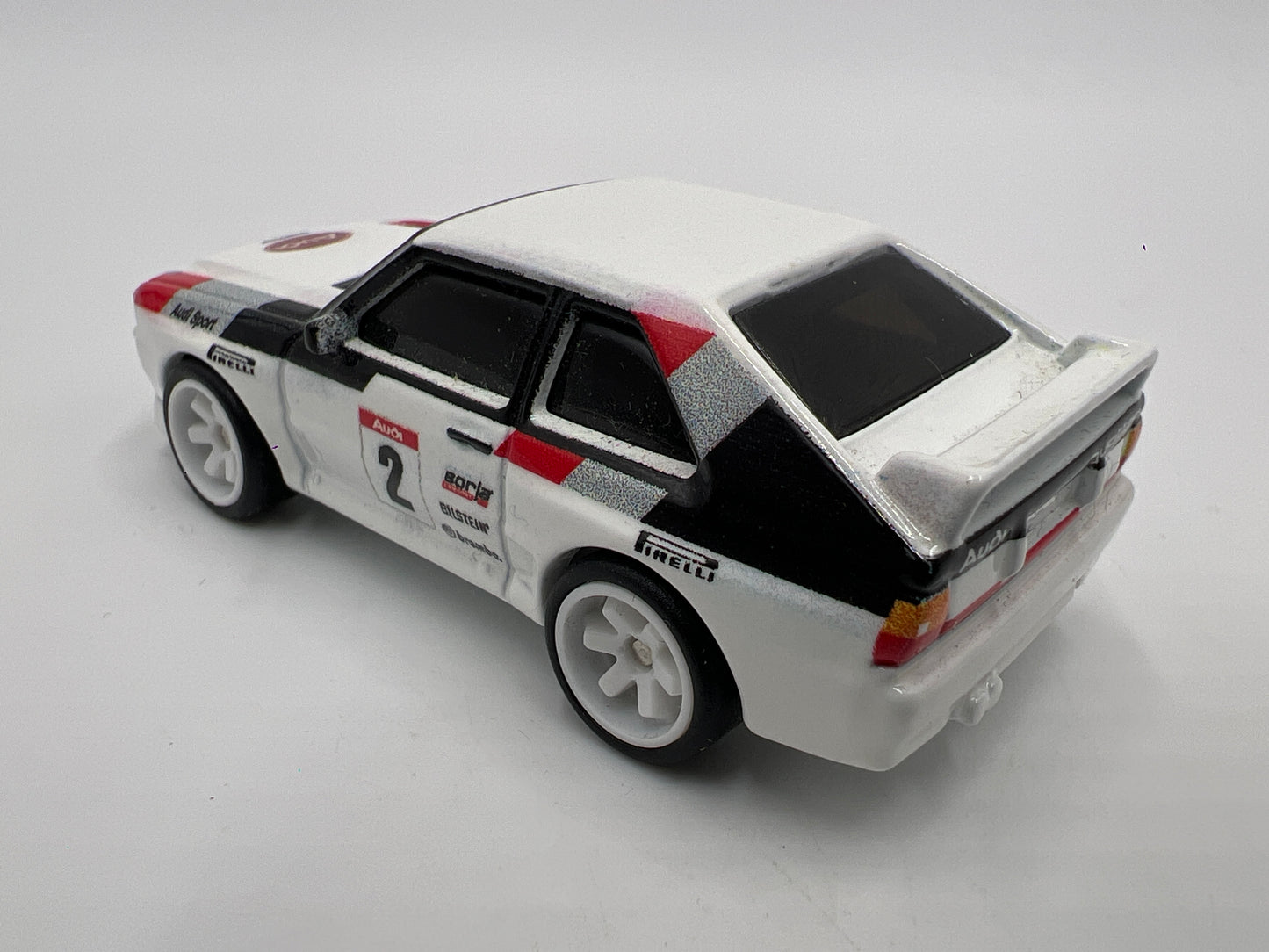 Hot Wheels Premium Target 2 Pack 84 Audi Sport Quattro White Loose