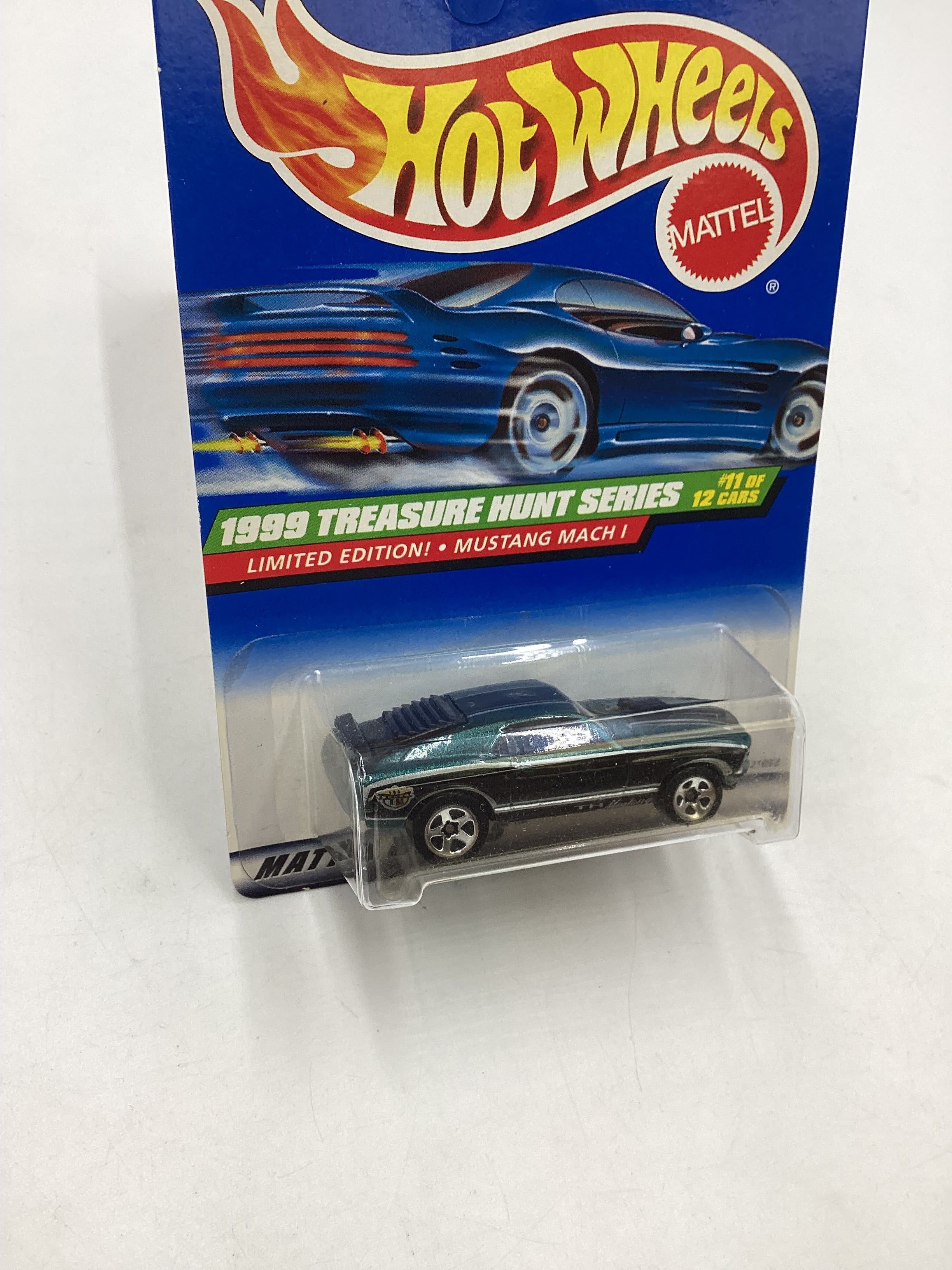 1999 Hot Wheels Treasure Hunt Series 11/12 Mustang Mach 1 #939