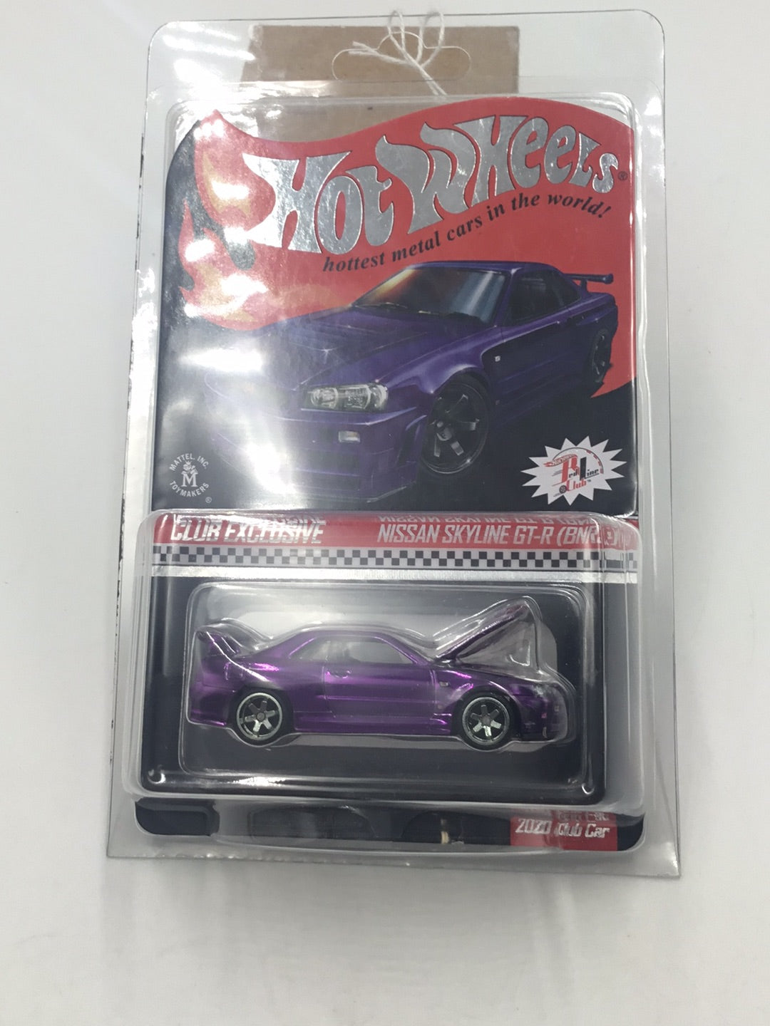 Hot wheels redline club Nissan Skyline GT-R (BNR34) with protector