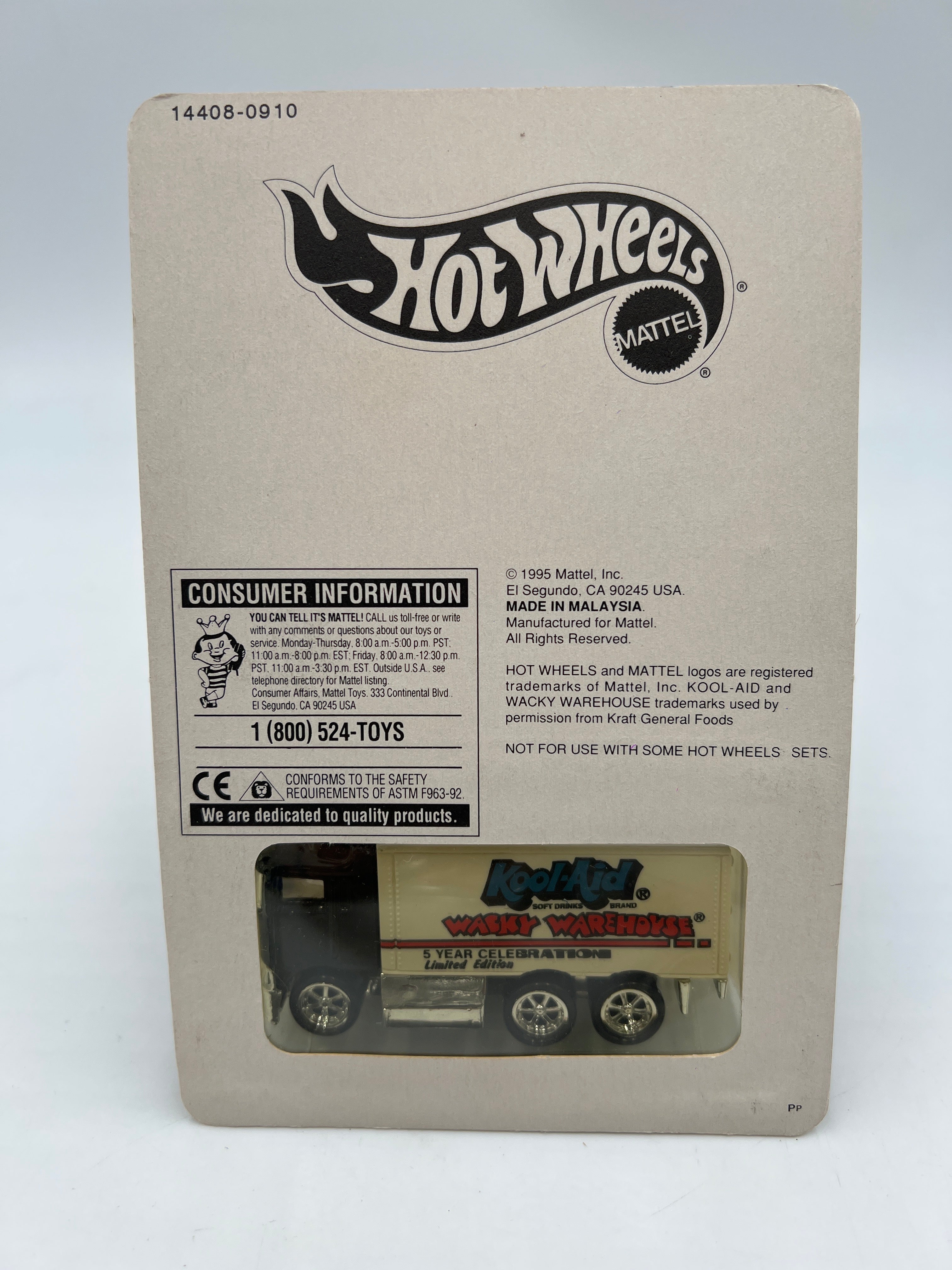 Hot Wheels Commemorative Edition 1/8000 Hiway Hauler Kool Aid