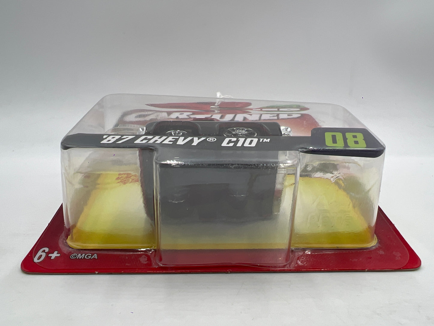 MGA Car Tuned Series 2 #8 87 Chevy C10 Red/Black