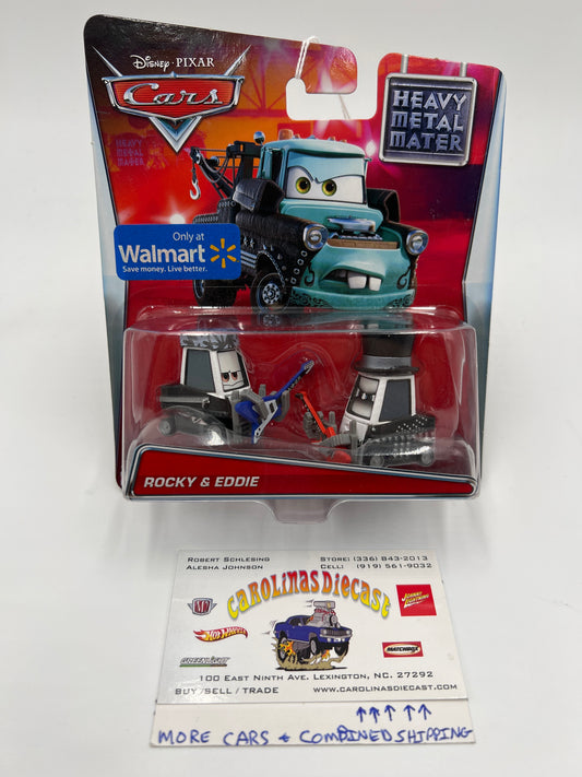Disney Pixar Cars Walmart Exclusive Heavy Metal Mater Rocky & Eddie 137A