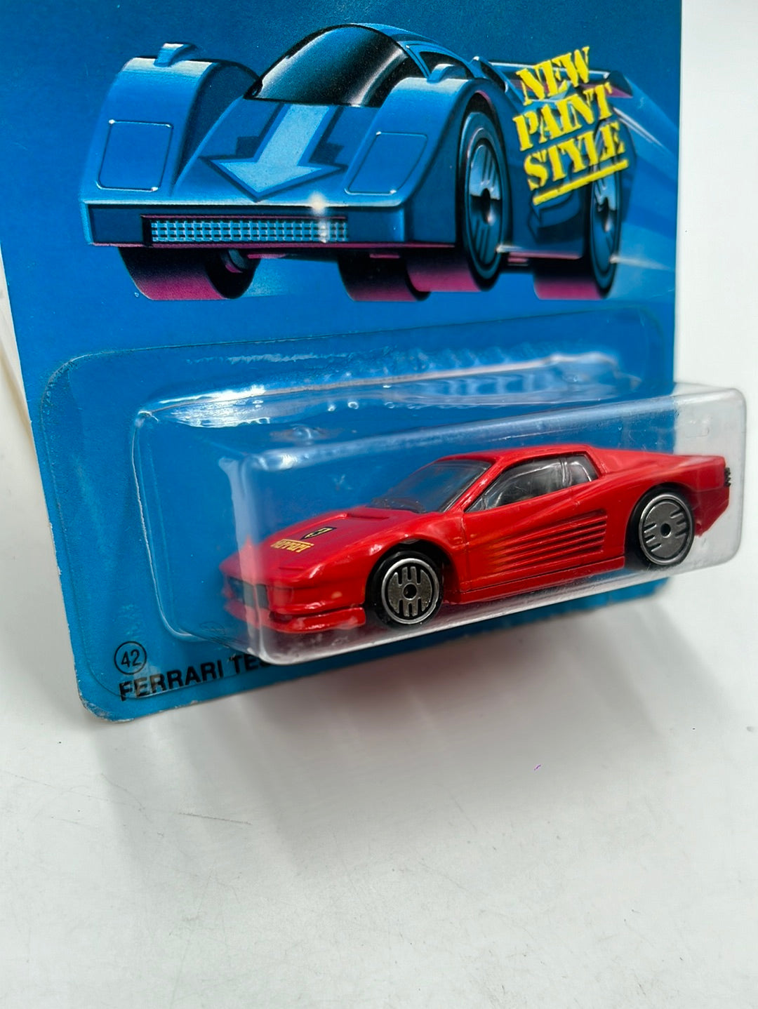 Hot Wheels Speed Fleet Red Ferrari Testarossa #5111