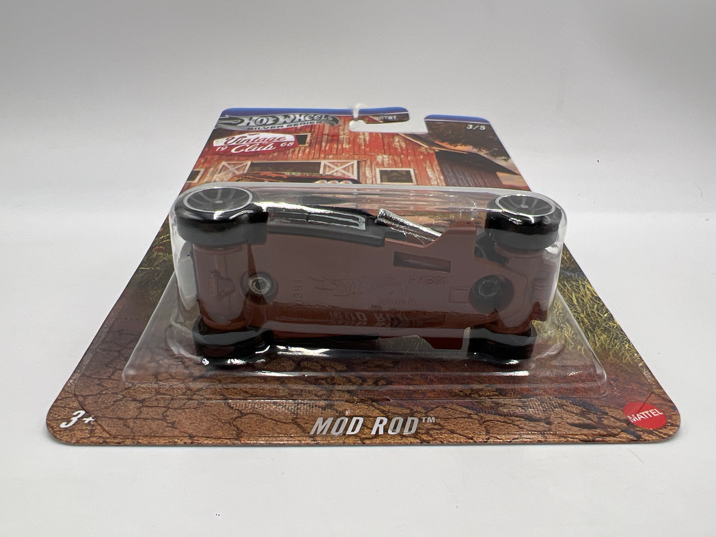 2025 Hot Wheels Silver Series Vintage Club Grand Prix #3 Mod Rod Black 157E