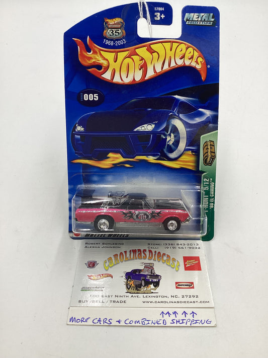 2003 Hot Wheels Treasure Hunt #5 68 El Camino 277B