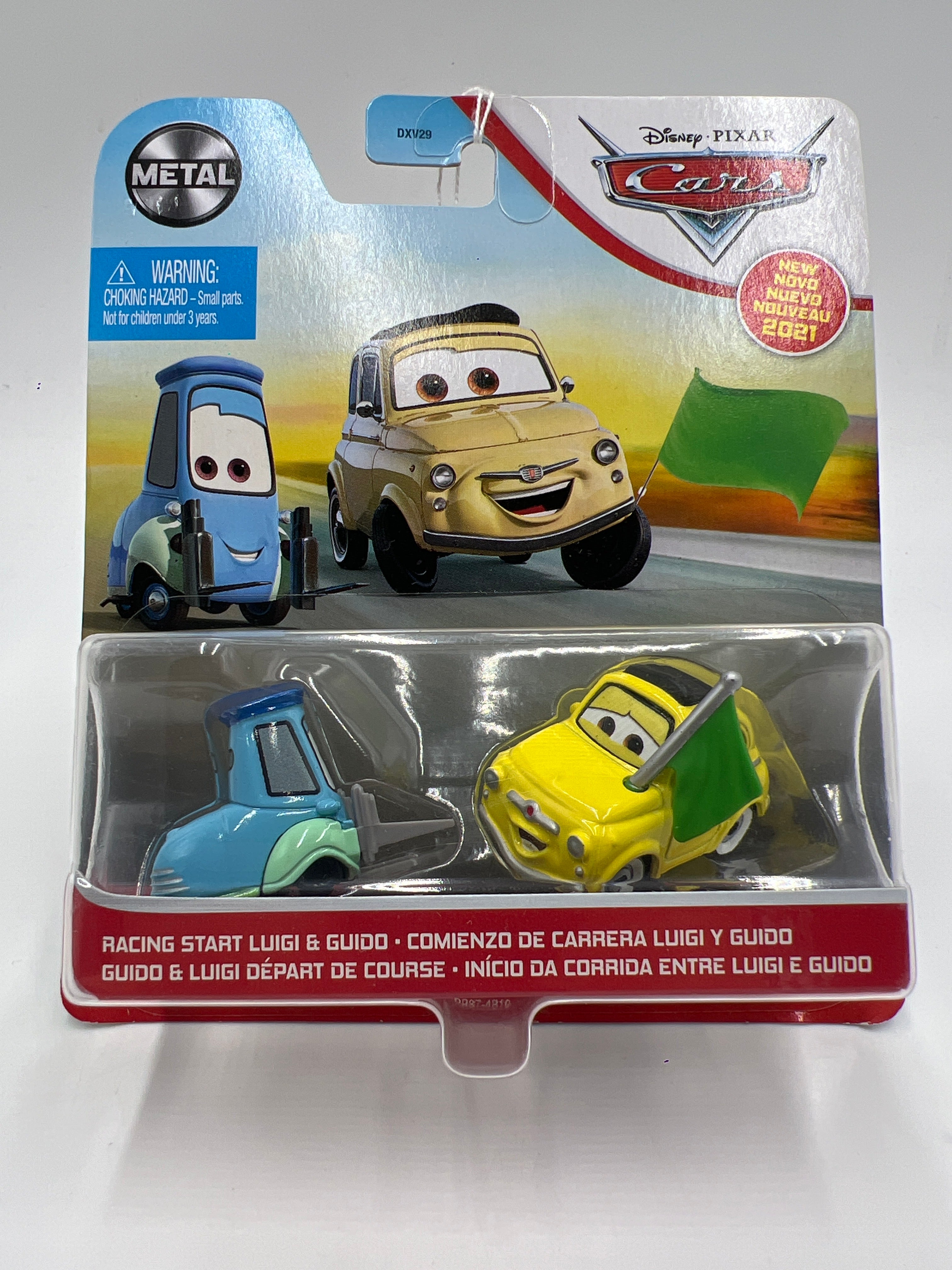 RACING START LUIGI GUIDO ルイジ カーズ ミニカー 2021 Disney Pixar Cars 2 Pack Racing Start Luigi & Guido