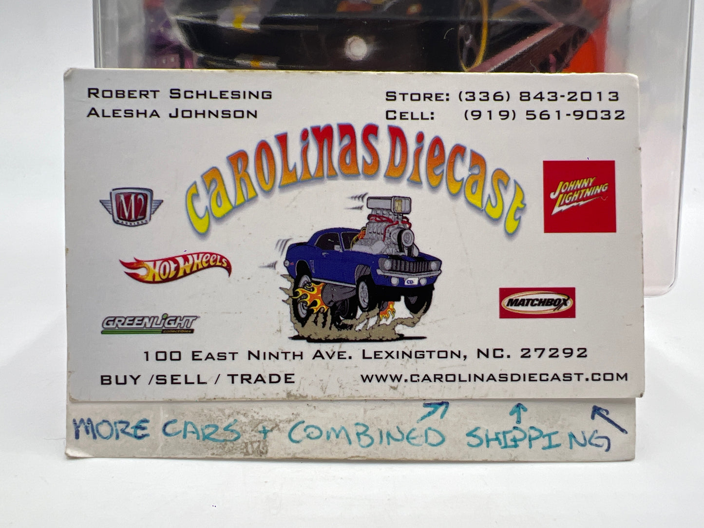 Matchbox Super Chase 2005 Ford GT Black W/Protector