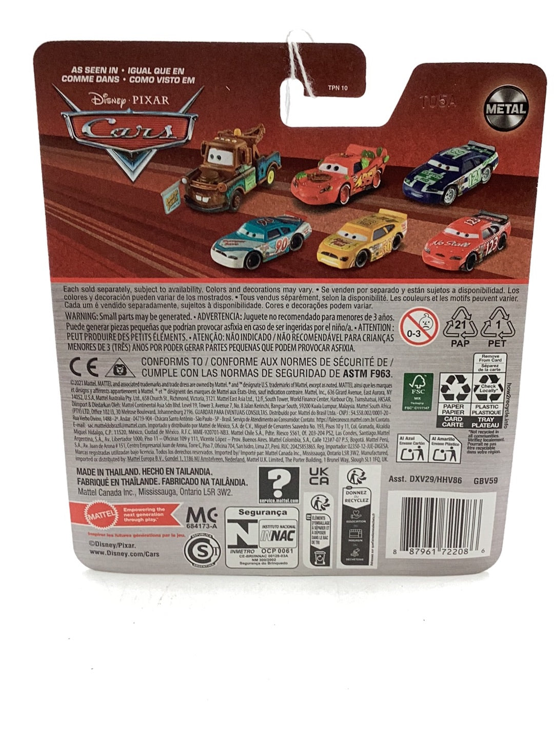 Disney Pixar Cars Kori Turbowitz 140i