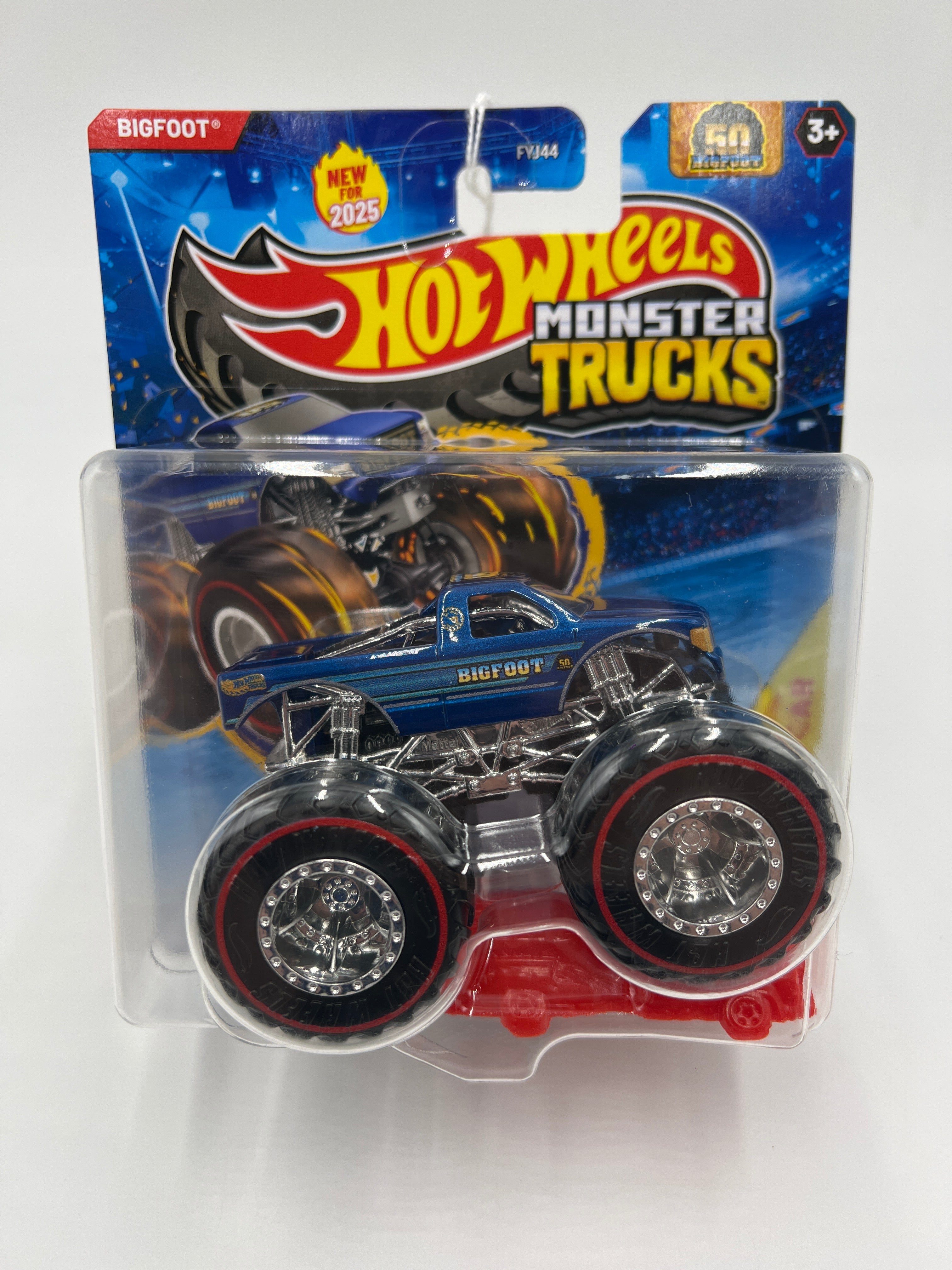 2025 Hot Wheels Monster Trucks Treasure Hunt Bigfoot Blue