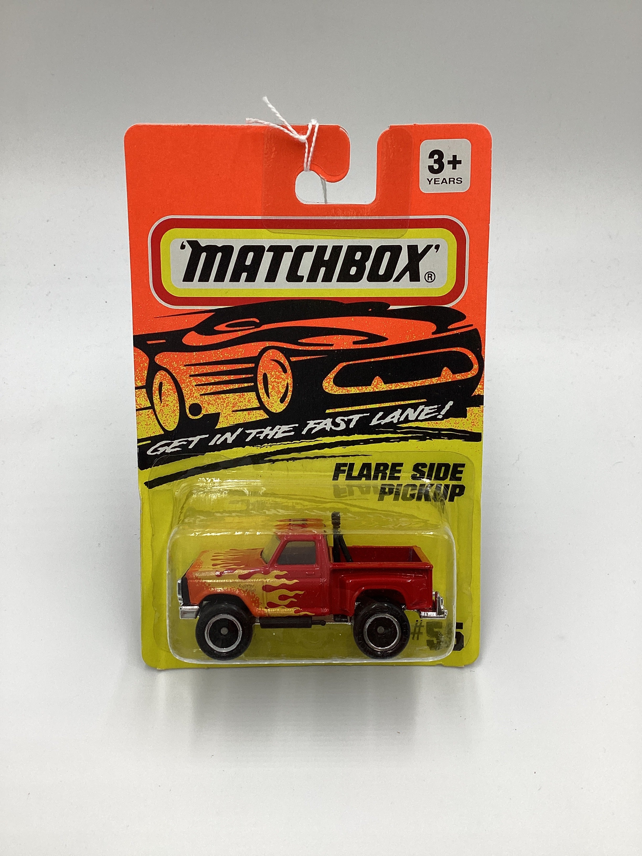 Matchbox Get In The Fast Lane #55 Flare Side Pickup Red 206B