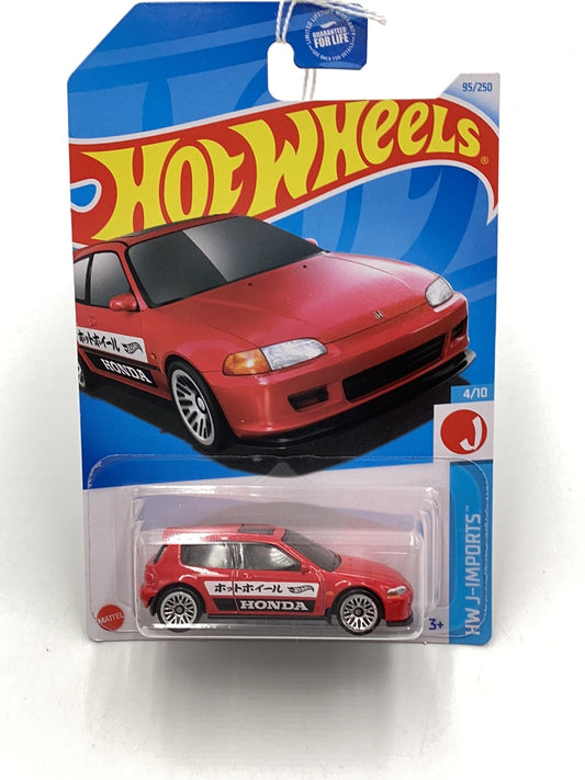 2024 Hot Wheels D case #95 92 Honda Civic EG 78B