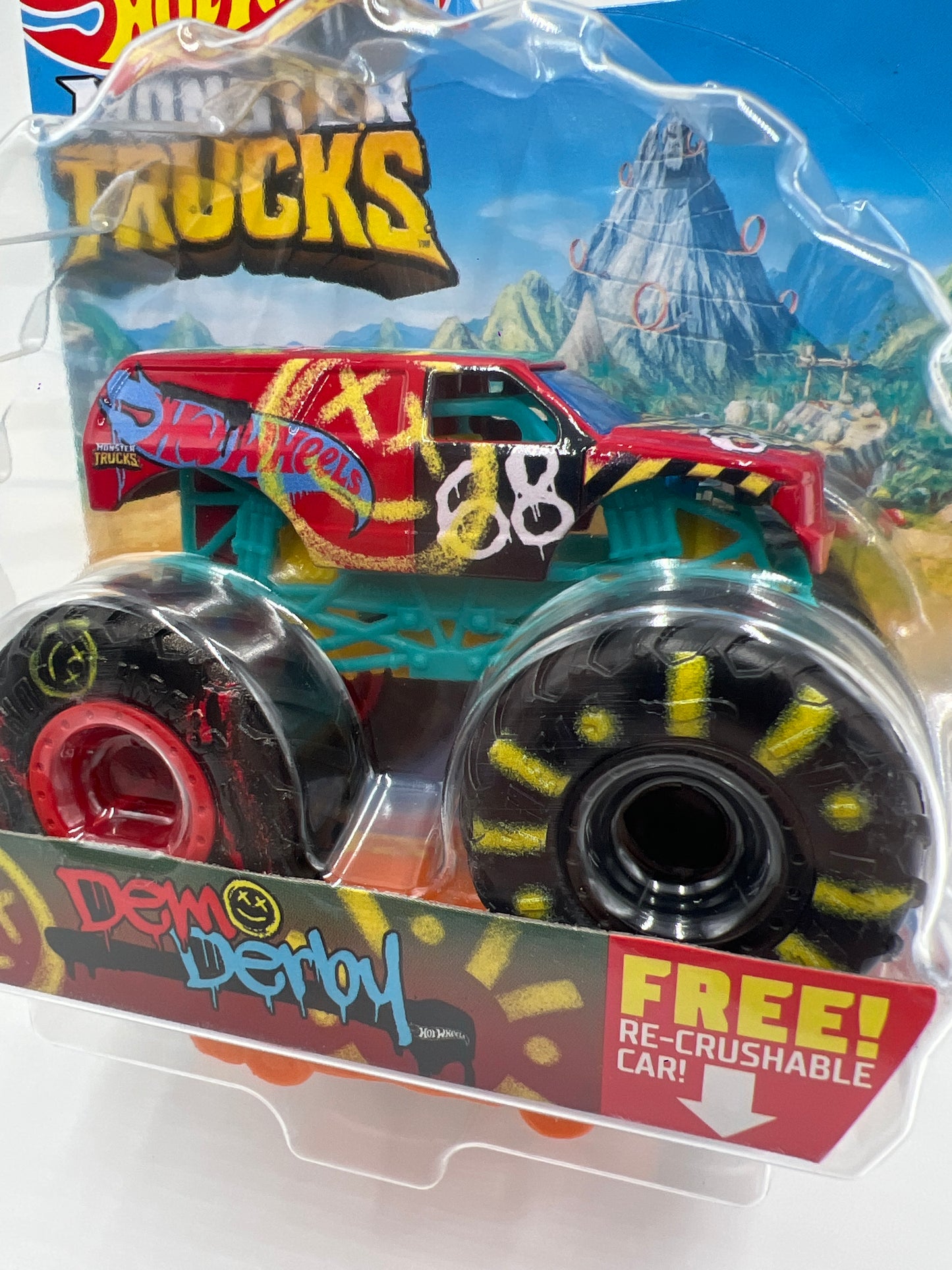 Hot Wheels Monster Trucks HW MT Live #4 Demo Derby 132E