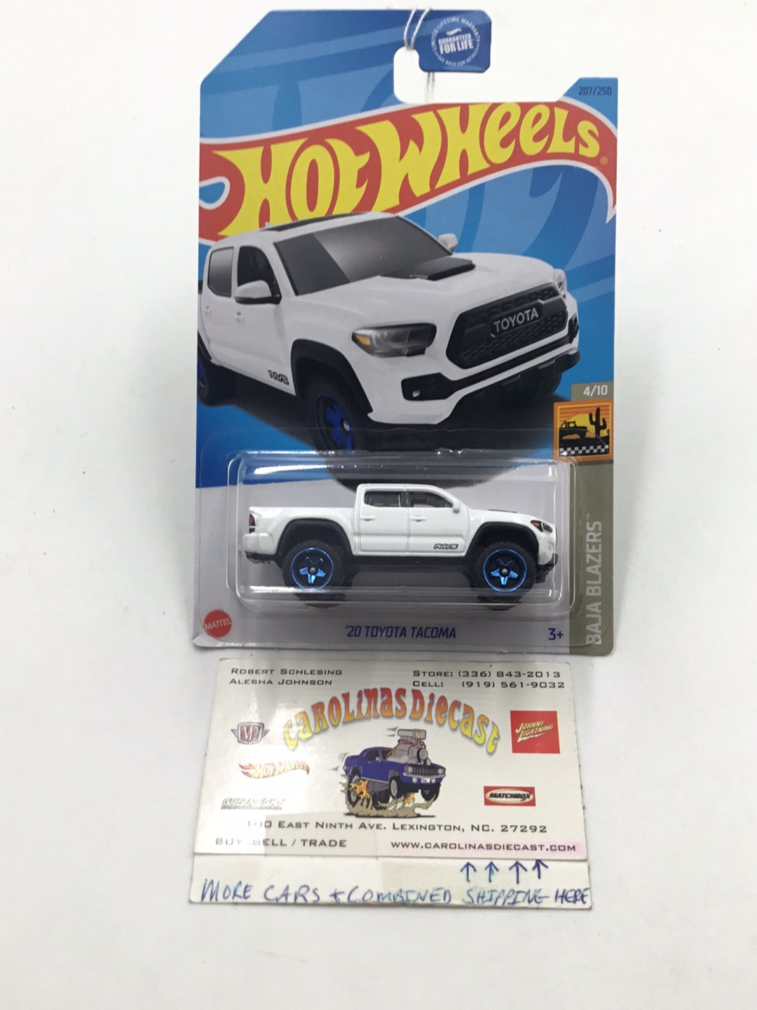 2023 hot wheels M case #207 20 Toyota Tacoma 93D