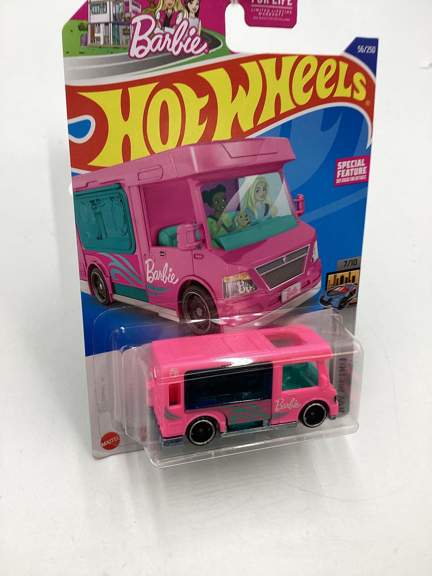 2022 Hot Wheels Metro #56 Barbie Dream Camper Pink