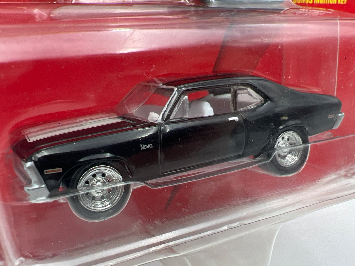 Johnny Lightning White Lightning CHASE Chevy Thunder #13 1970 Chevy Nova SS Black