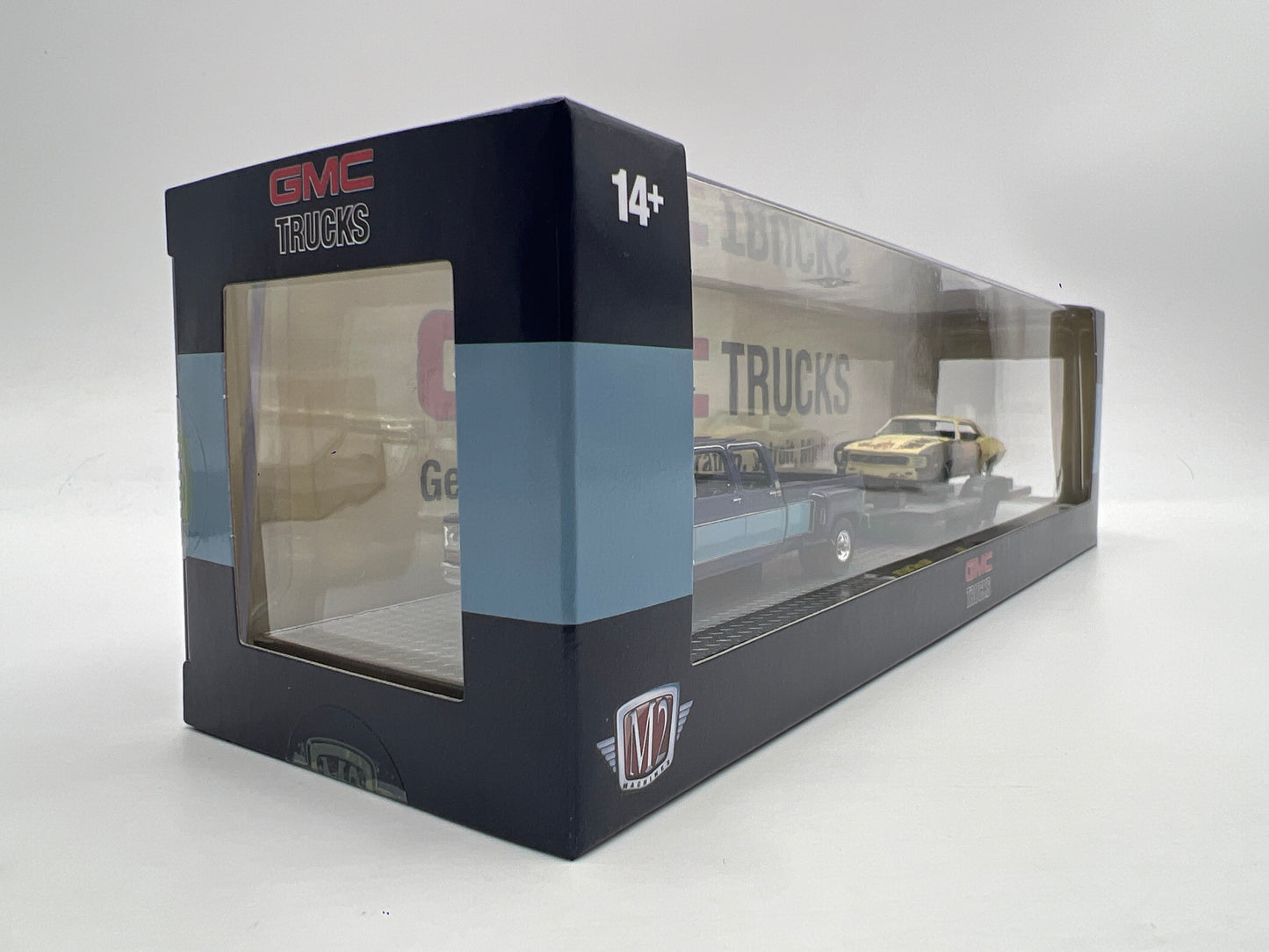 2025 M2 Machines Auto Haulers 1973 GMC Sierra 3500 & 1969 Chevrolet Camaro RS R89