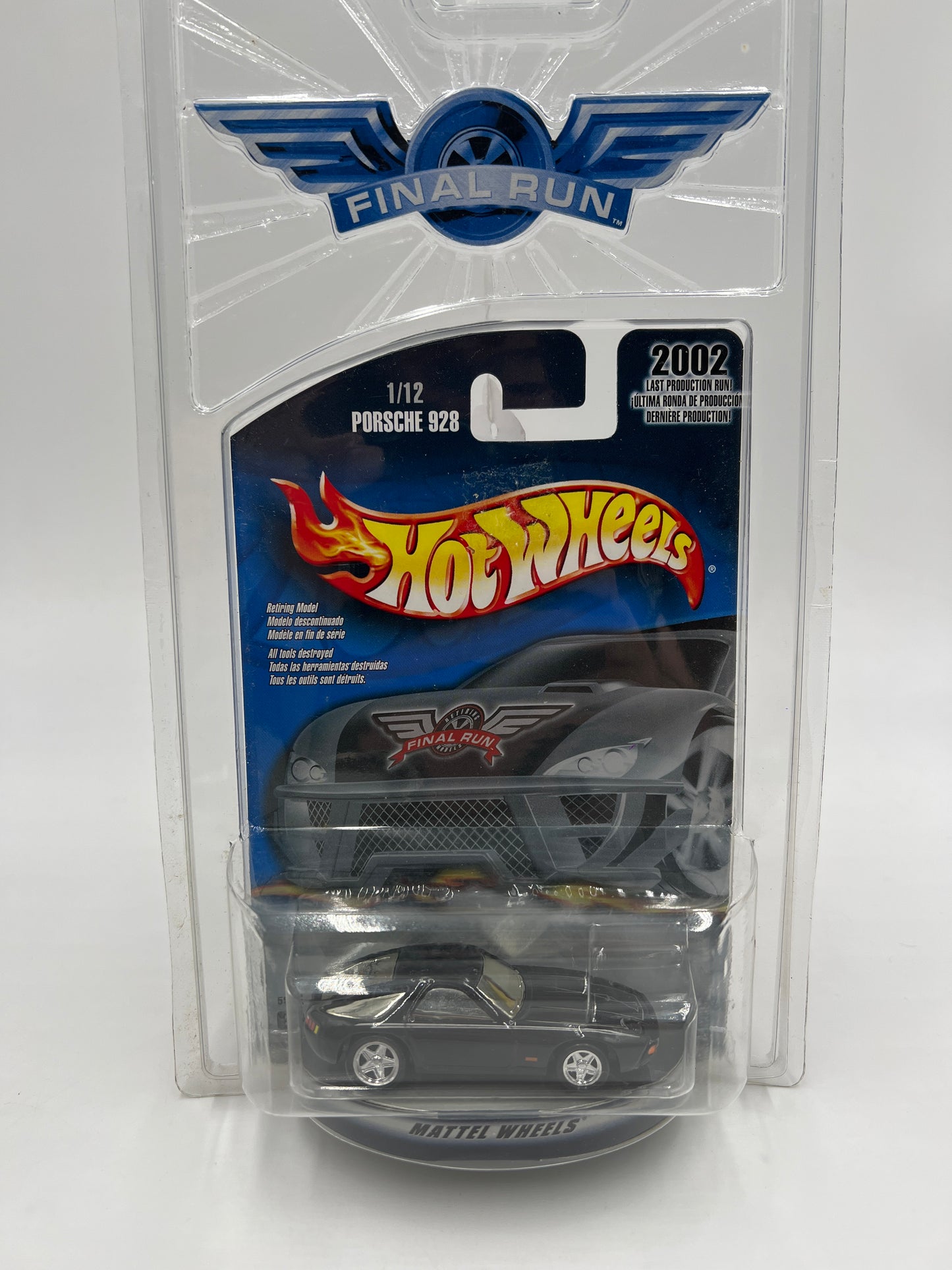 2002 Hot Wheels Final Run #1 Porsche 928 Black