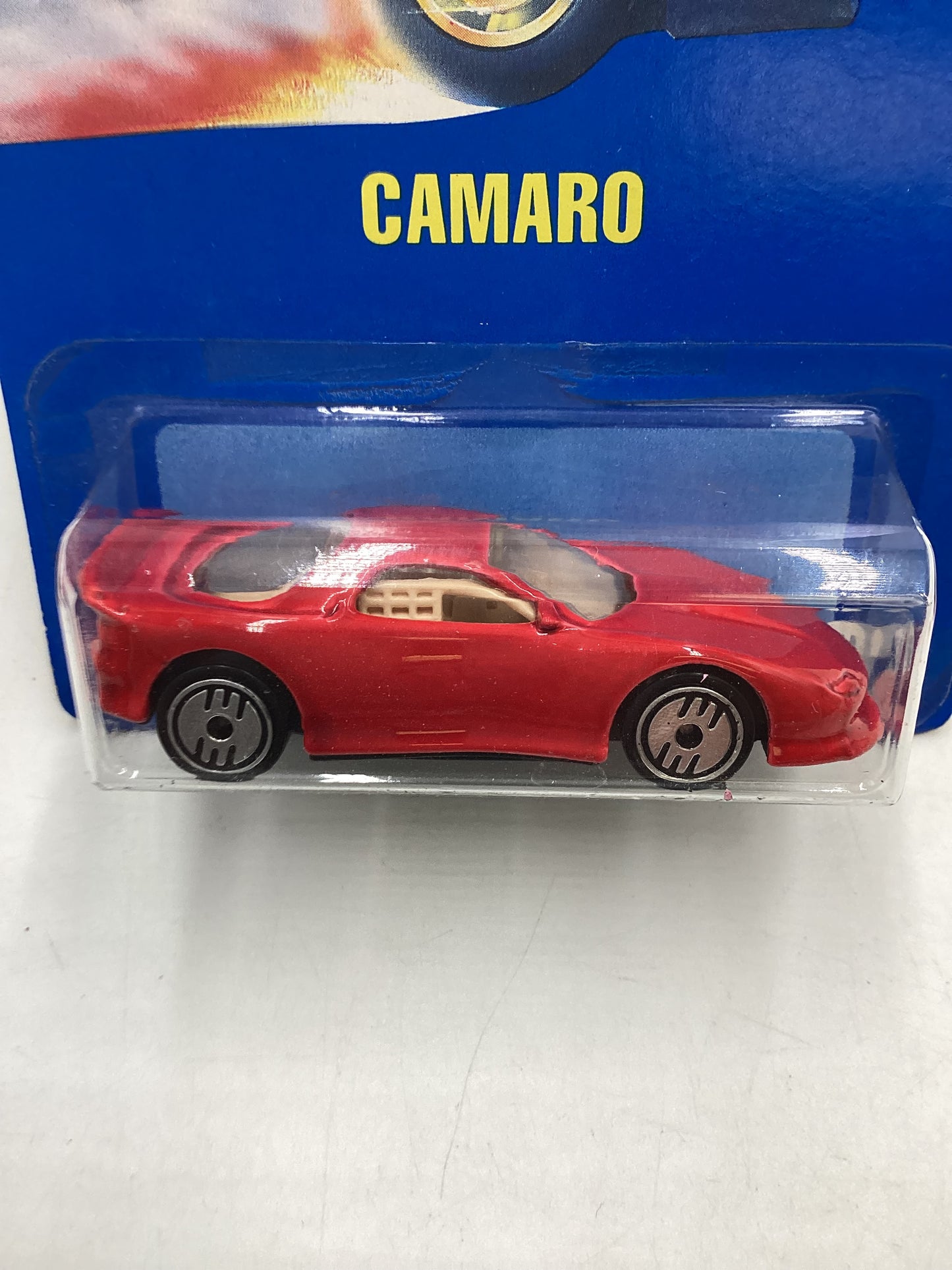 Hot Wheels Blue Card Collector No. 262 Red Camaro 240E