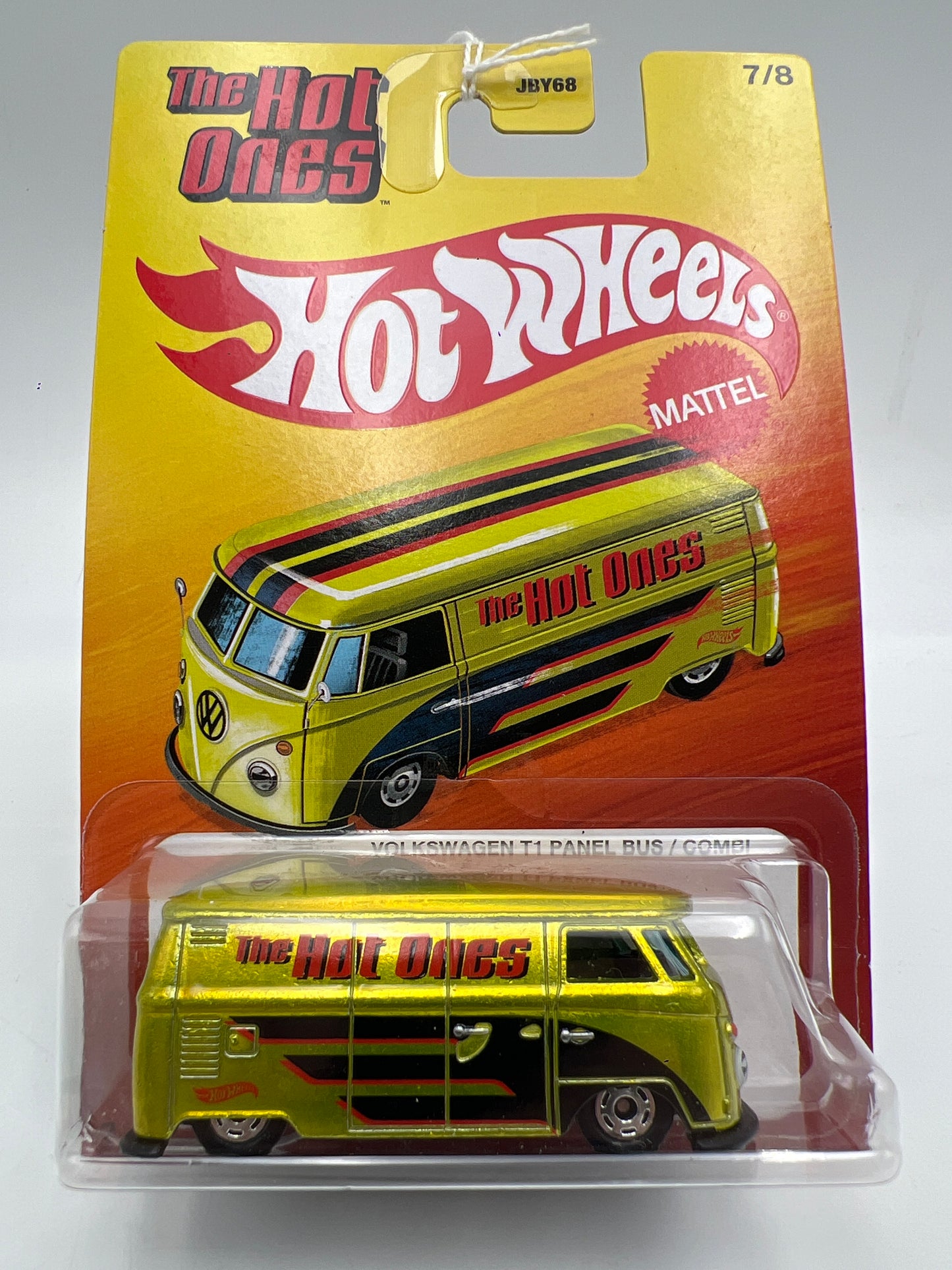 Hot Wheels Target Exclusive The Hot Ones #7 CHASE Volkswagen T1 Panel Bus Gold