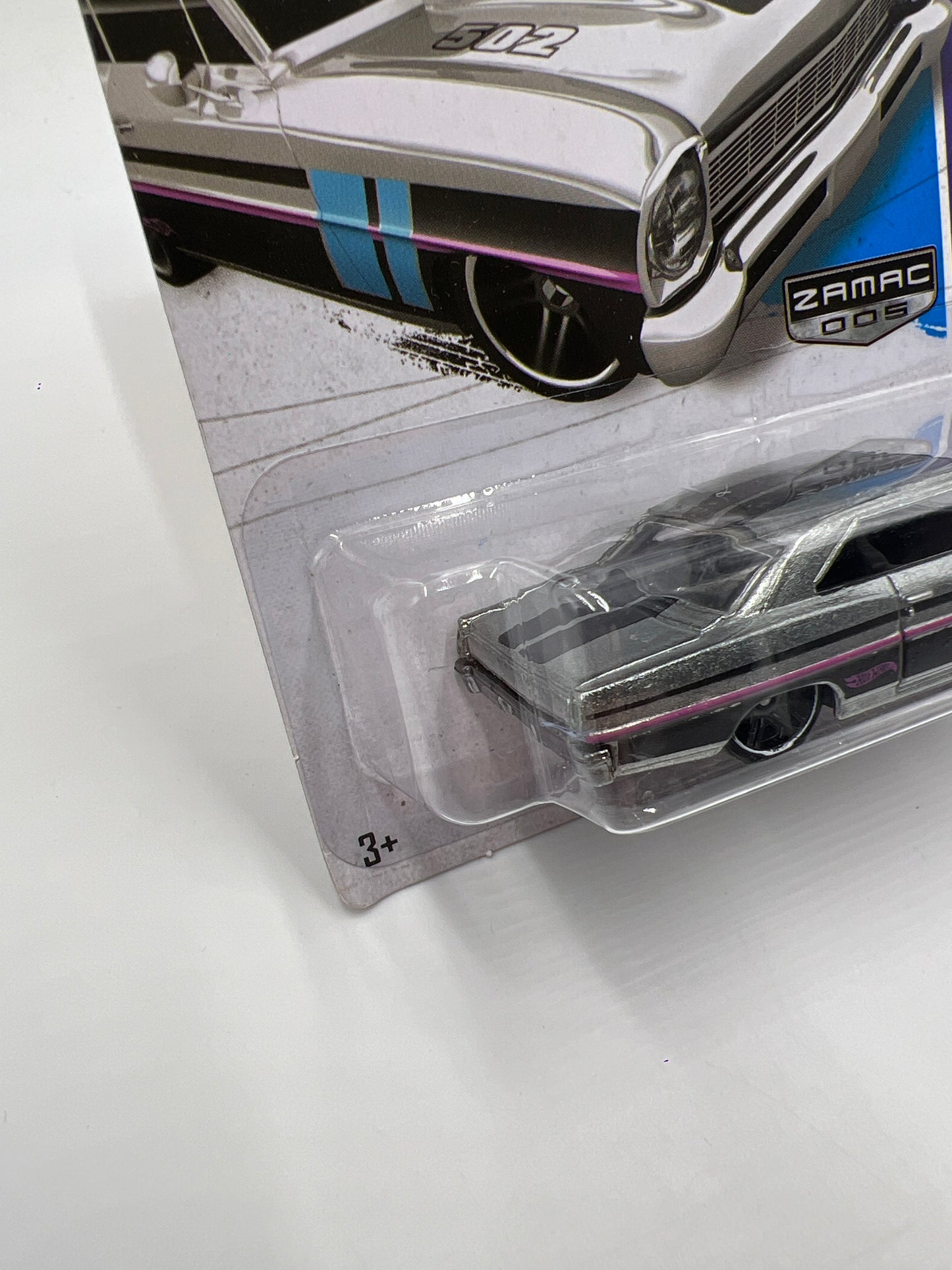 2013 Hot Wheels Walmart Exclusive Zamac 5 #231 66 Chevy Nova 148C