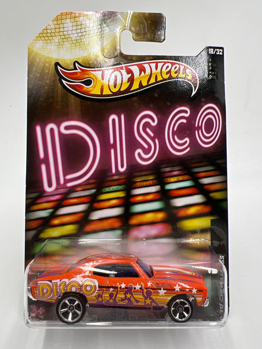 Hot Wheels Jukebox Disco #18 70 Chevelle SS Orange 166G