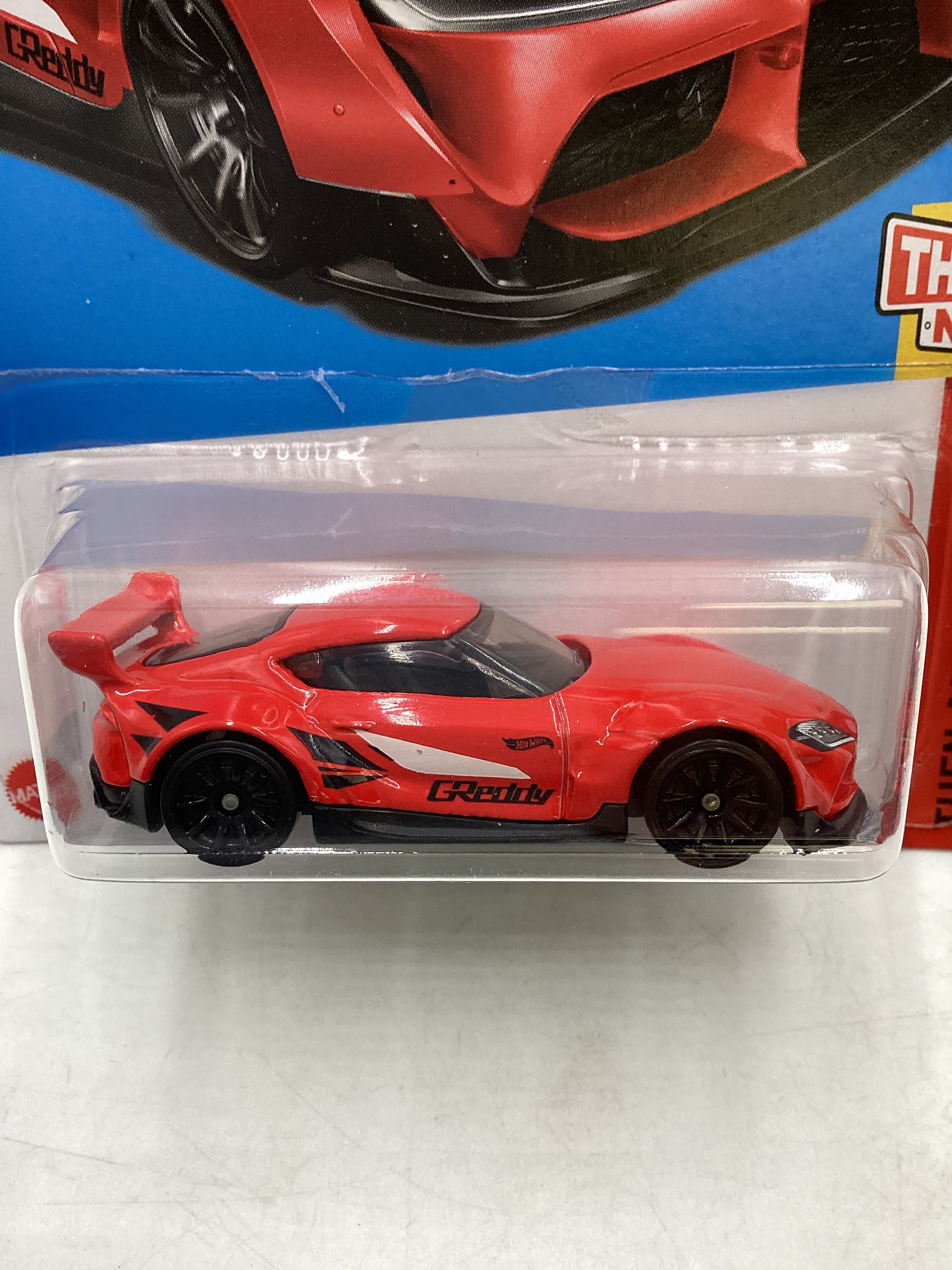 2022 Hot wheels #241 20 Toyota GR Supra Red 95D – carolinasdiecast