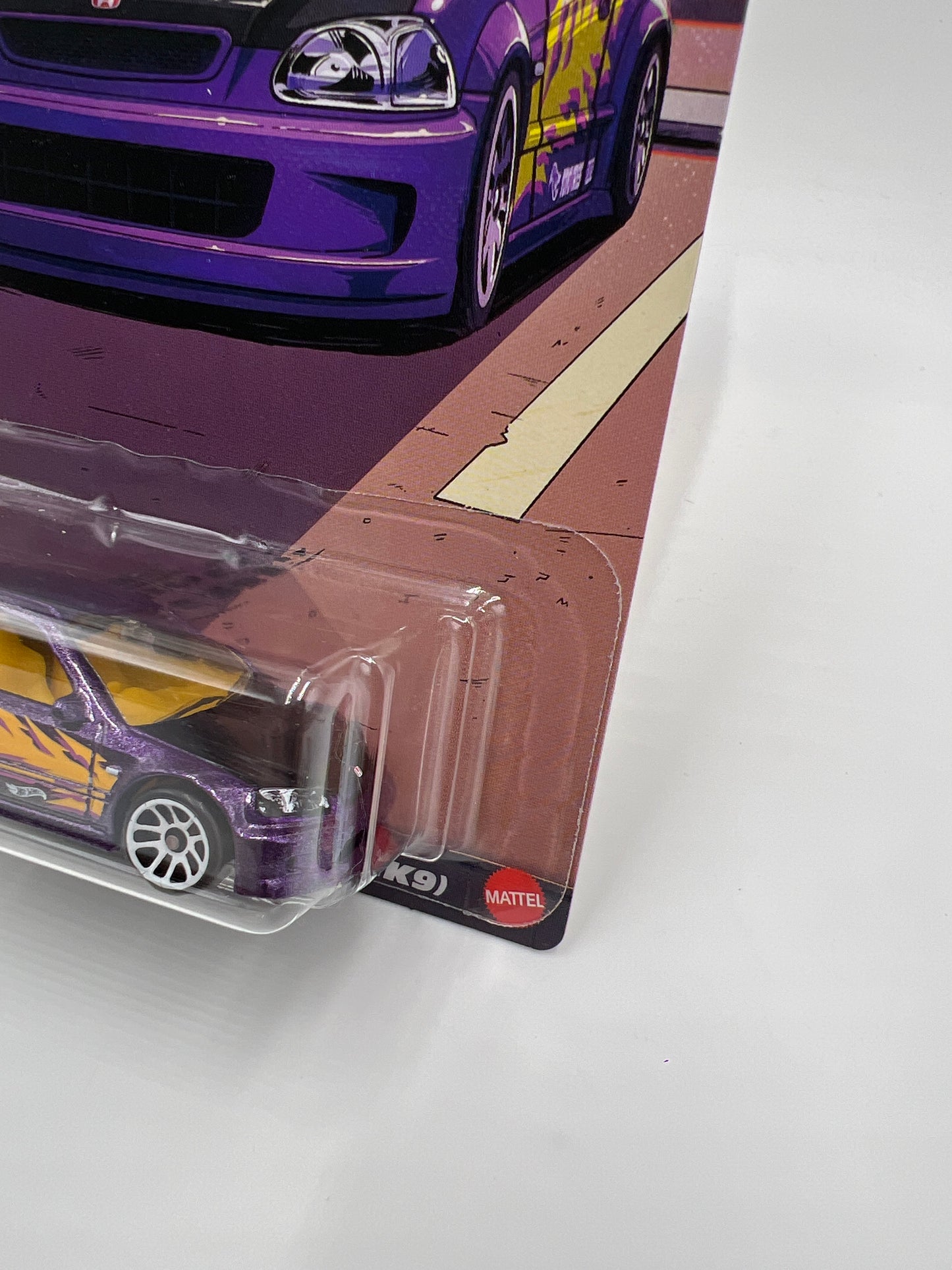 2025 Hot Wheels Silver Series Compact Kings #2 99 Honda Civic Type R EK9 Purple 161C