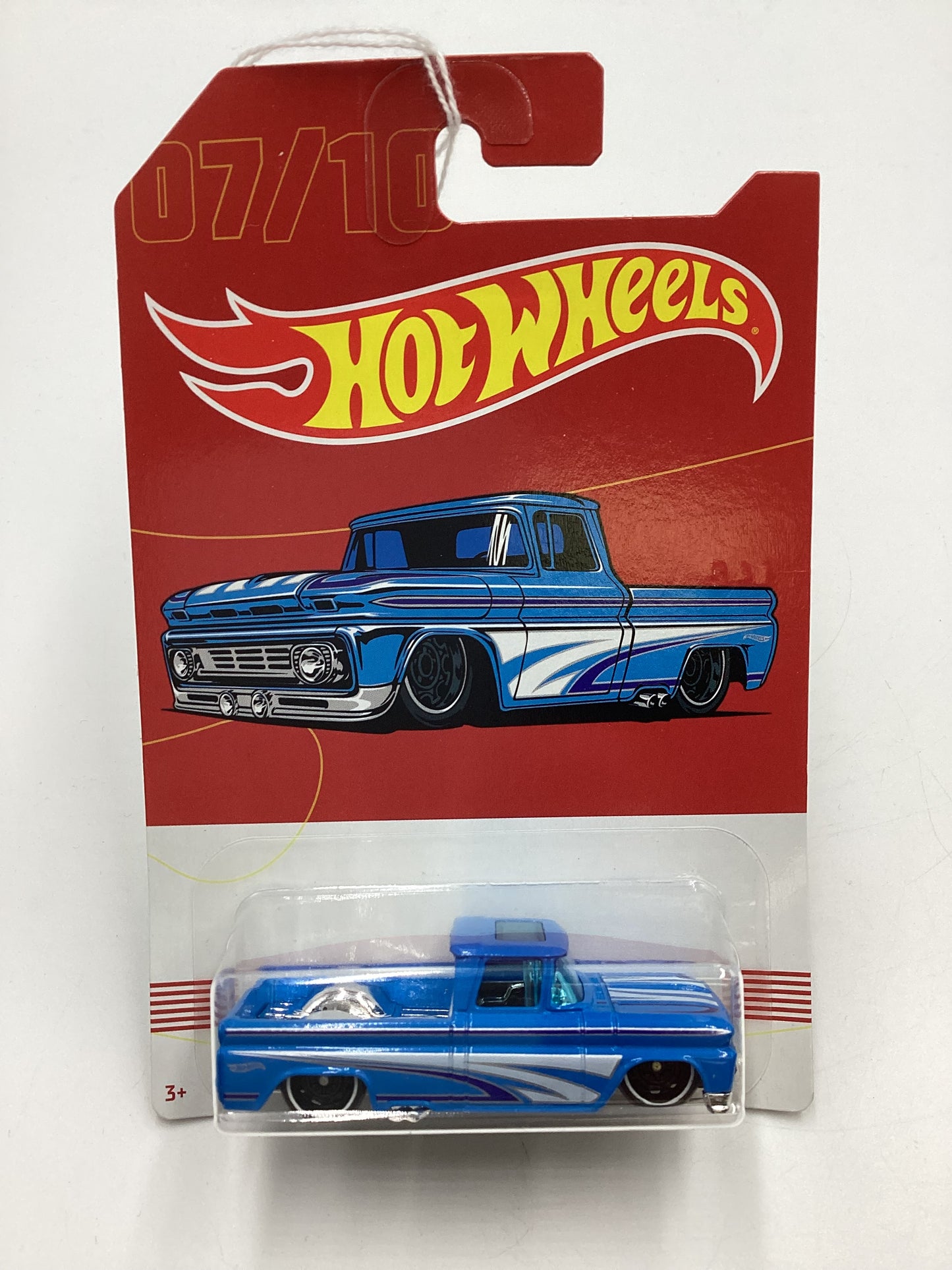 Hot Wheels Walmart Exclusive American Truck Series #7 Custom 62 Chevy Pickup Blue 158F