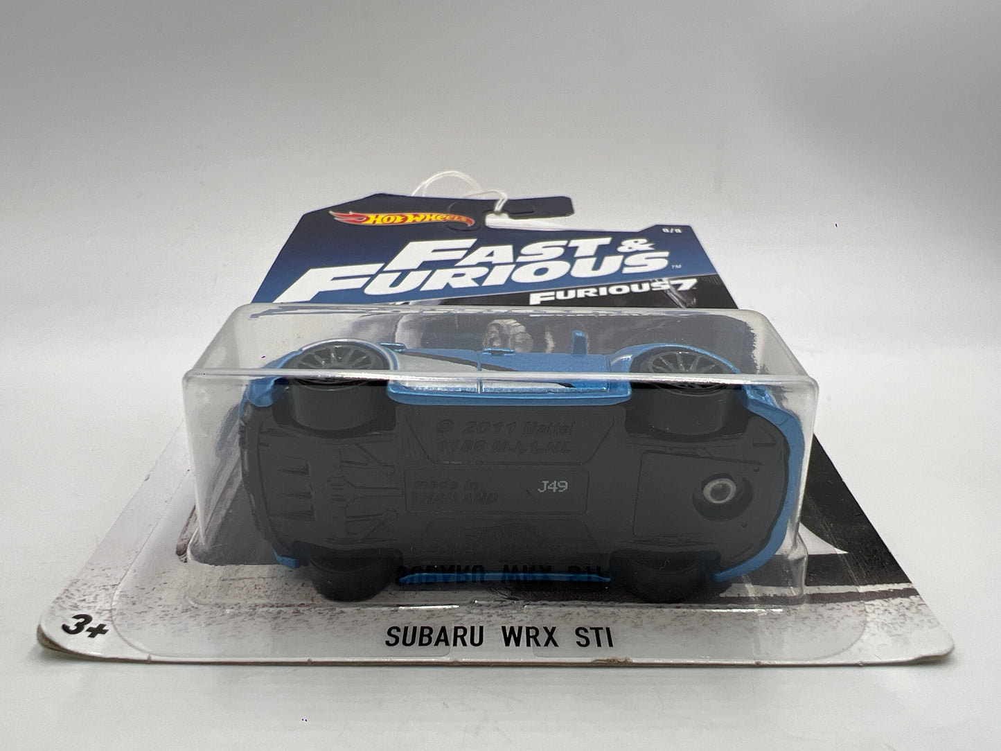 Hot Wheels Fast and Furious #8 8/8 Subaru WRX STI Blue 72E