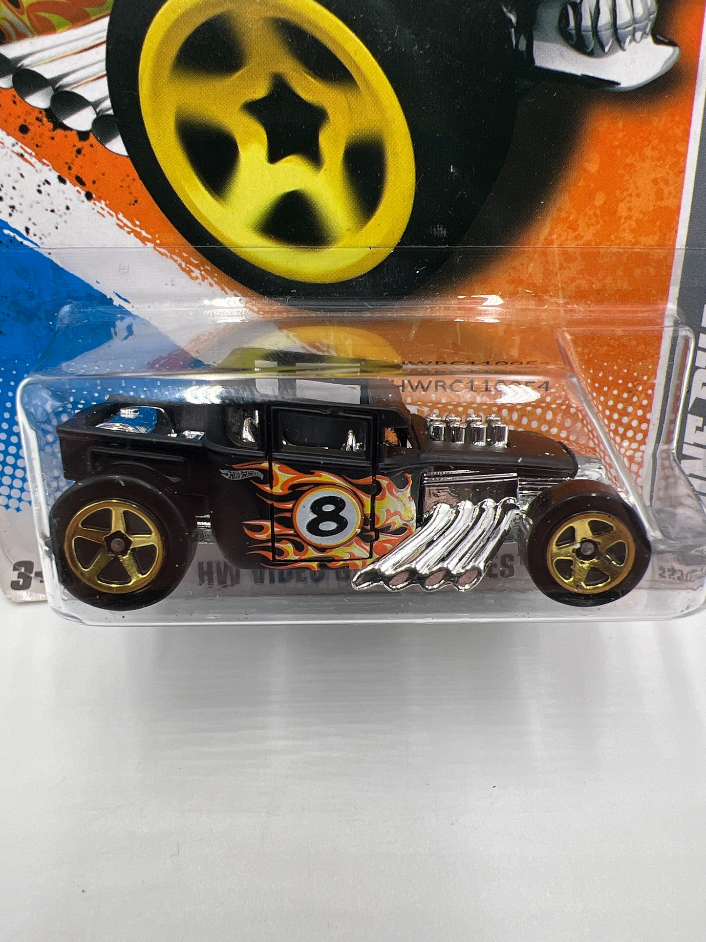2011 Hot Wheels Video Game Heroes #223 Bone Shaker Black Error SR