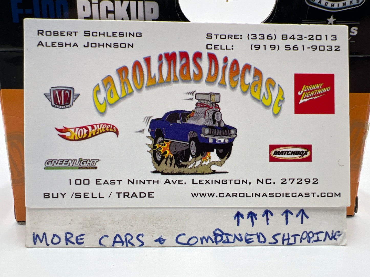 M2 Machines 1969 Ford F-100 Ranger 4x4 White/Orange R54