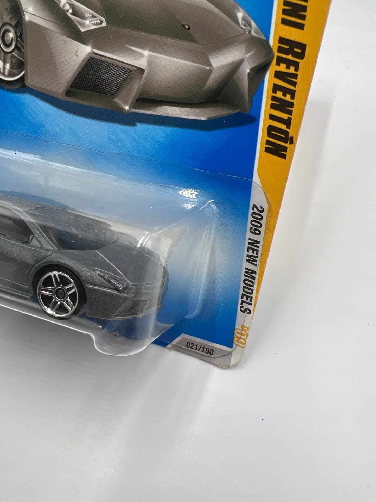 2009 Hot Wheels New Models #21 Lamborghini Reventon Gray 101C