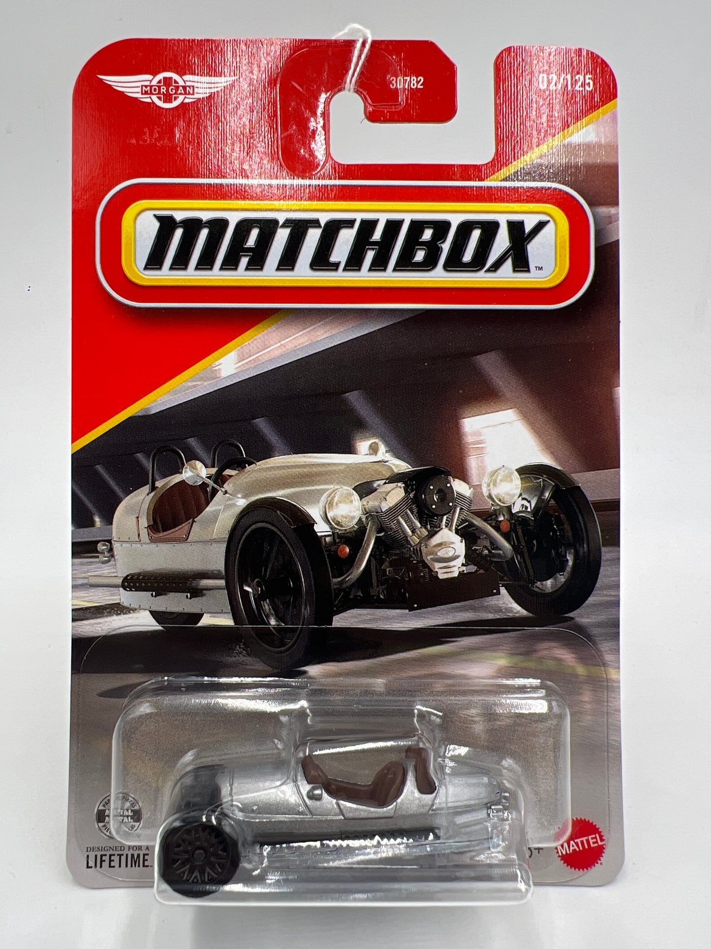 2026 Matchbox #2 2021 Morgan 3 Wheeler Silver