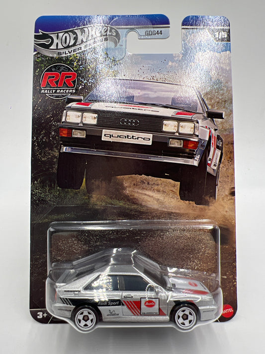 2026 Hot Wheels Silver Series Rally Racers #1 87 Audi Quattro Silver