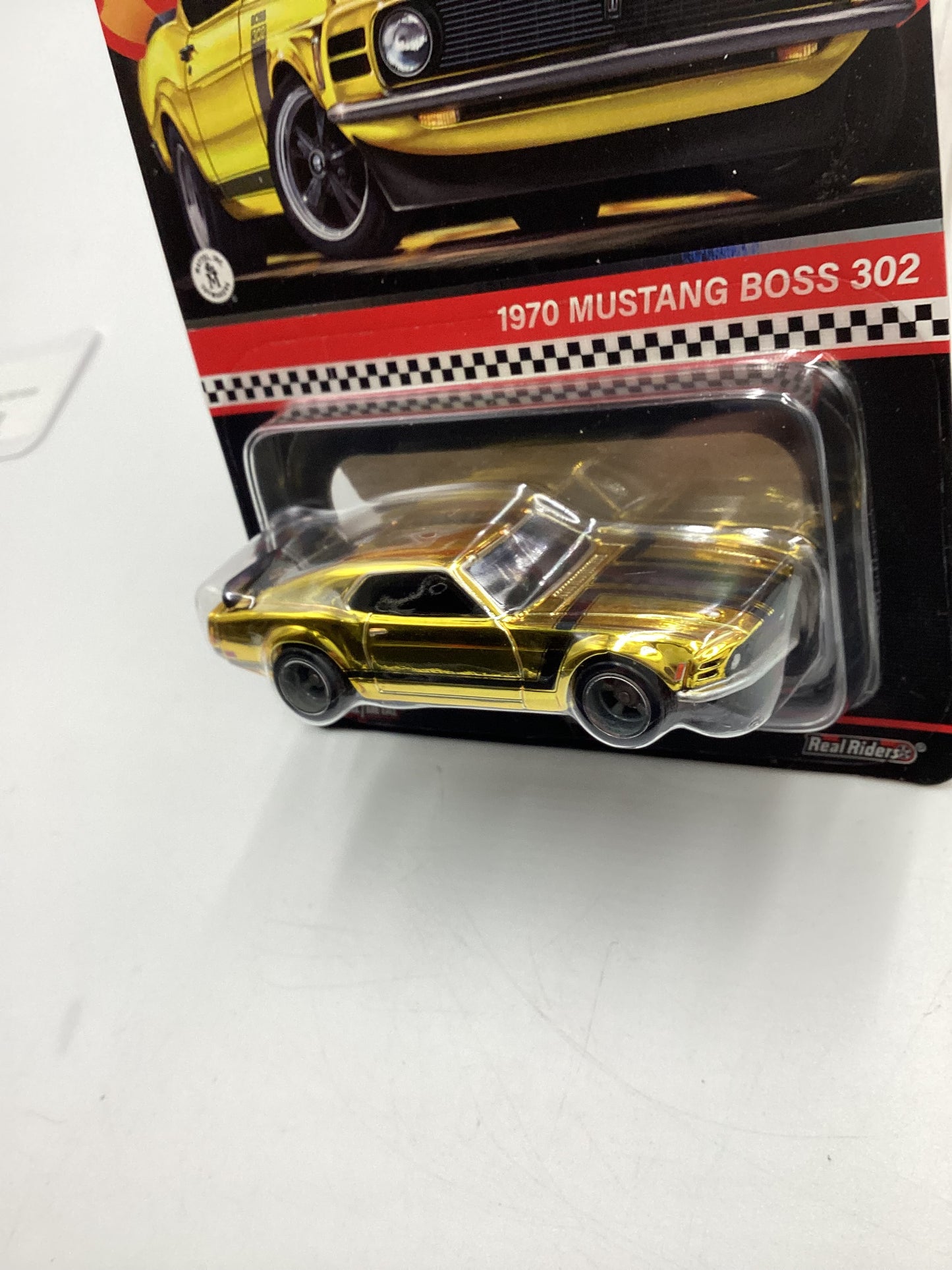 2024 Hot Wheels RLC 1970 Ford Mustang Boss 302 Gold with protector