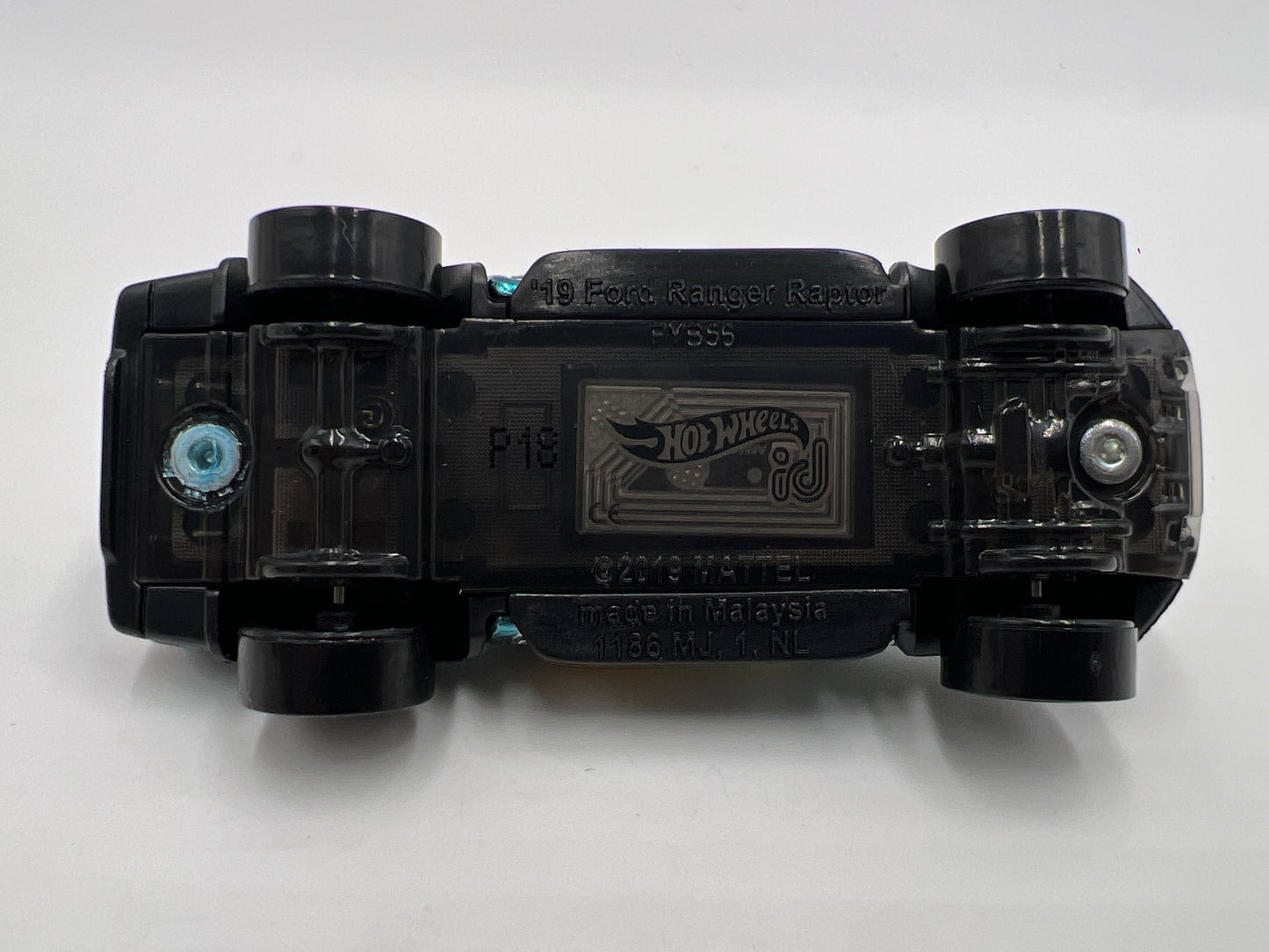 Hot Wheels iD Speed Rigs Series 2 #3 19 Ford Ranger Raptor Blue Opened