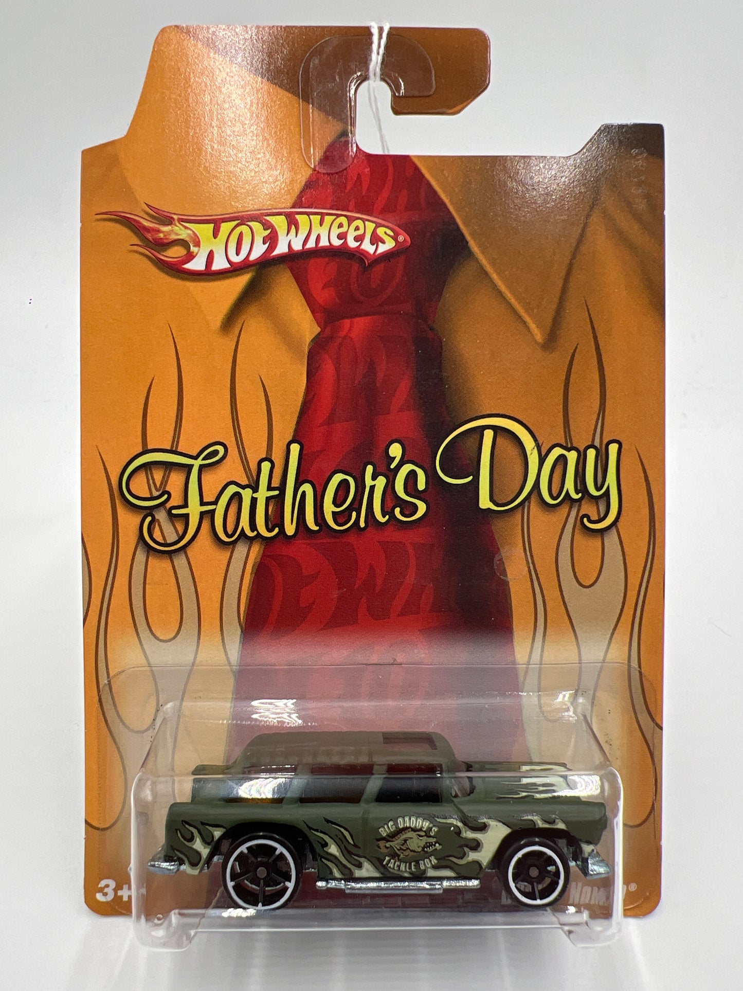 2008 Hot Wheels Fathers Day Chevy Nomad Matte Green 160B