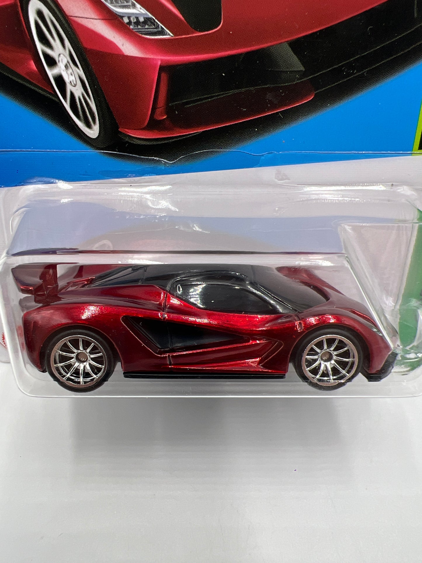 2023 Hot Wheels Factory Sealed Super Treasure Hunt #84 Lotus Evija Red W/Protector