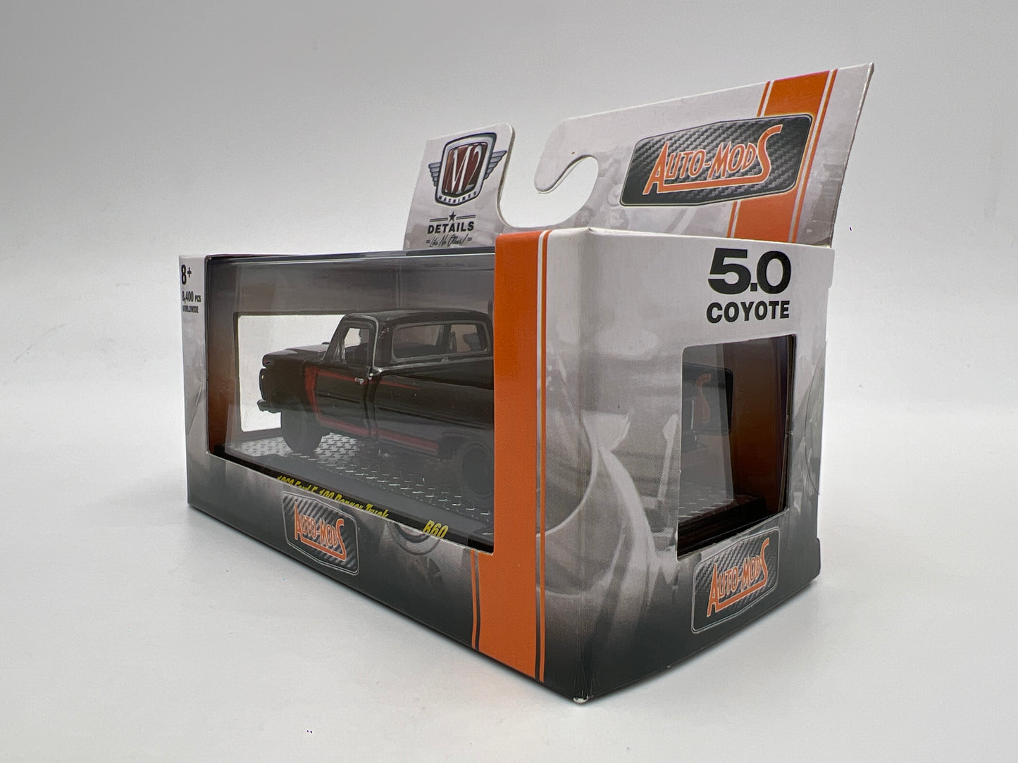 M2 Machines Auto Mods 1969 Ford F-100 Ranger Truck Black R60