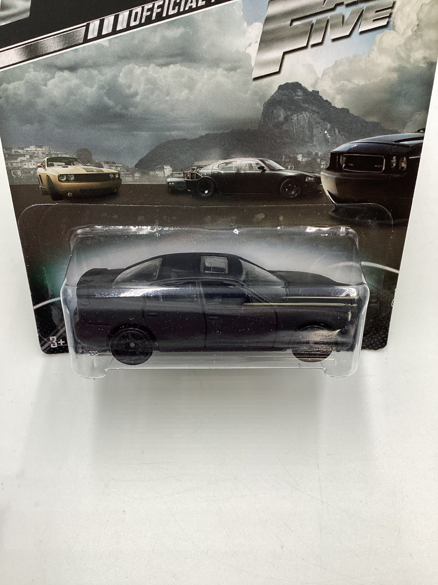 2014 Hot Wheels Fast and Furious Fast Five #7 11 Dodge Charger R/T Matte Black 71H